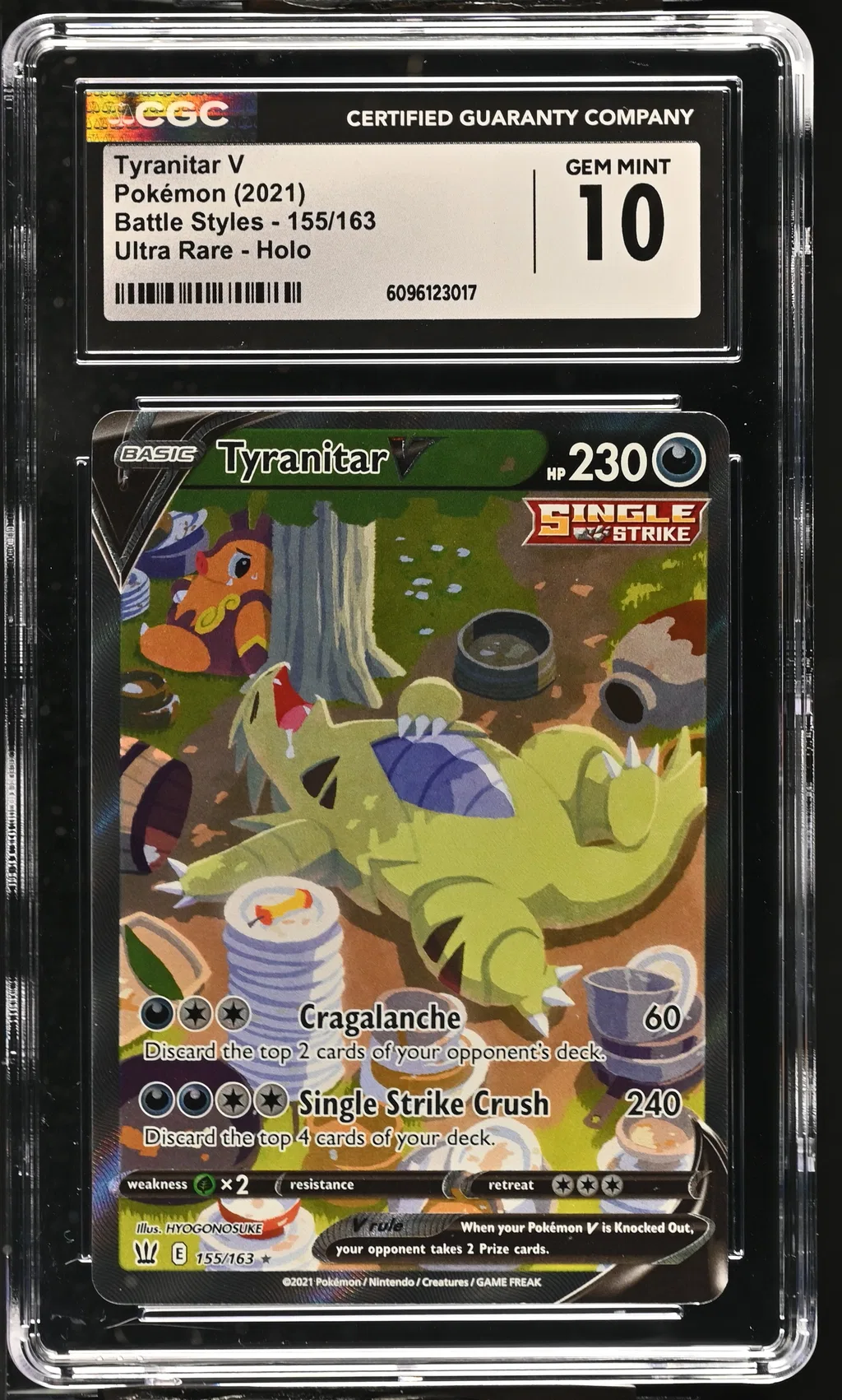 Full Art/Tyranitar V card artwork