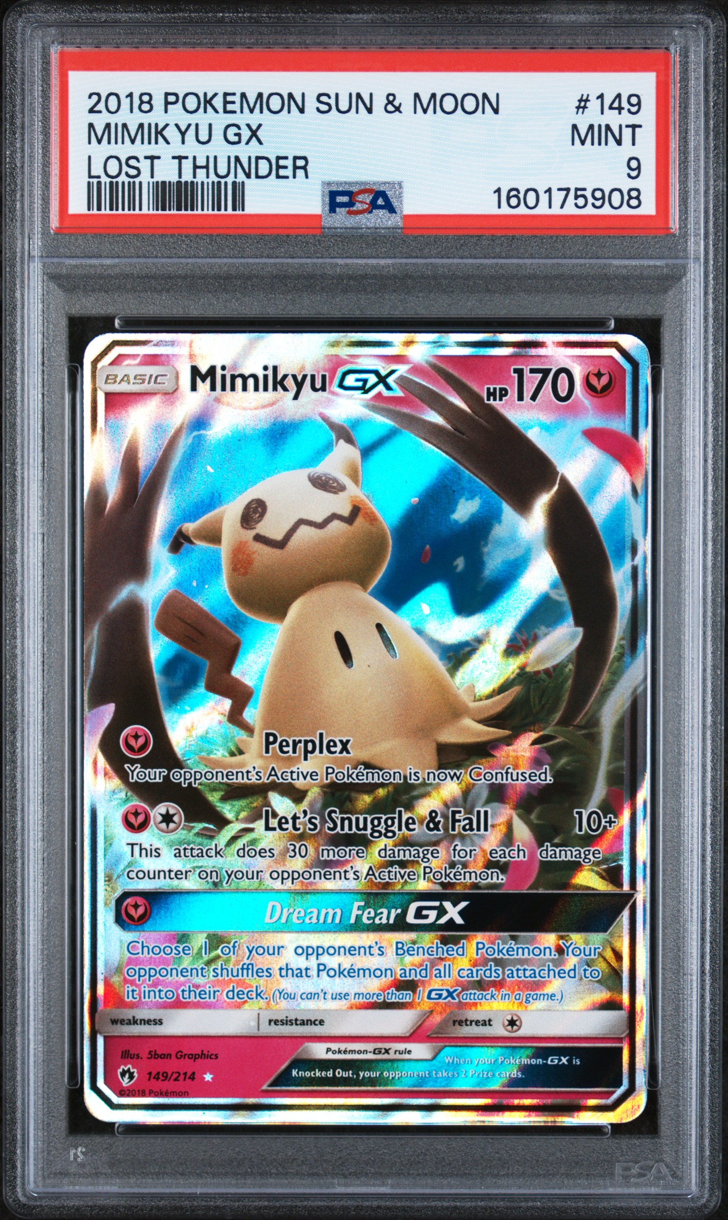 Mimikyu GX card artwork