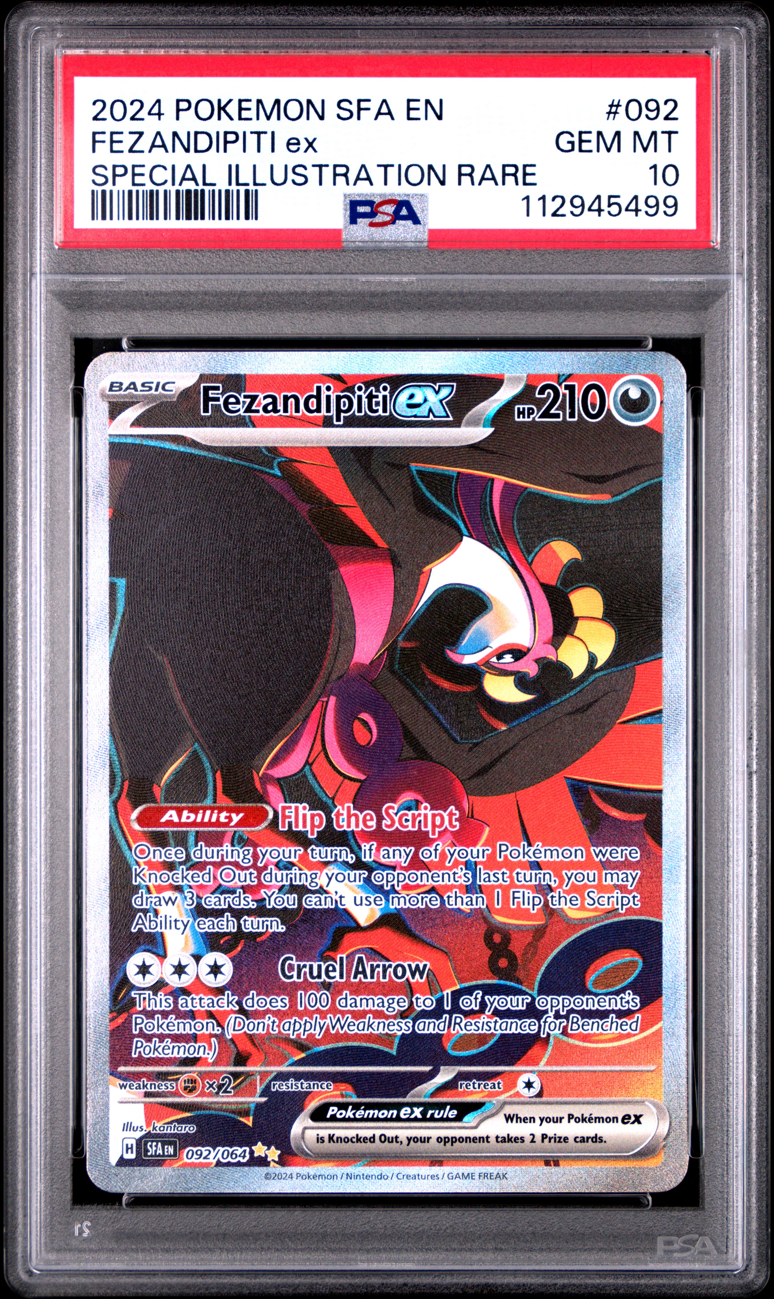 Fezandipiti EX card artwork