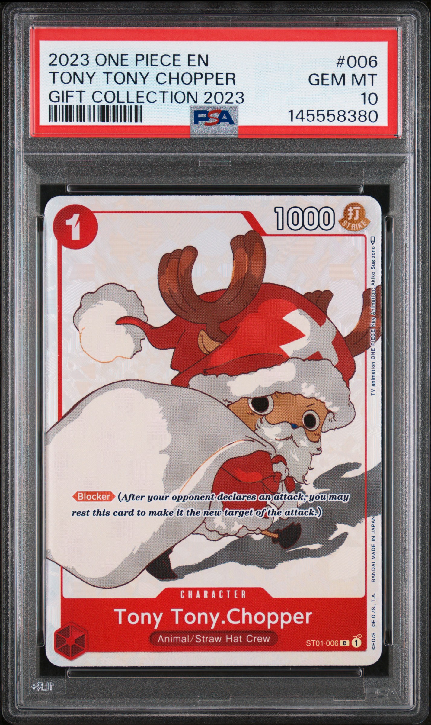 Tony Tony Chopper card artwork