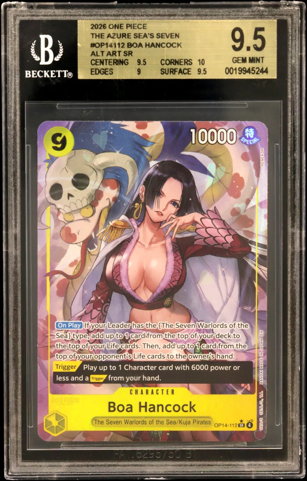 Boa Hancock card artwork