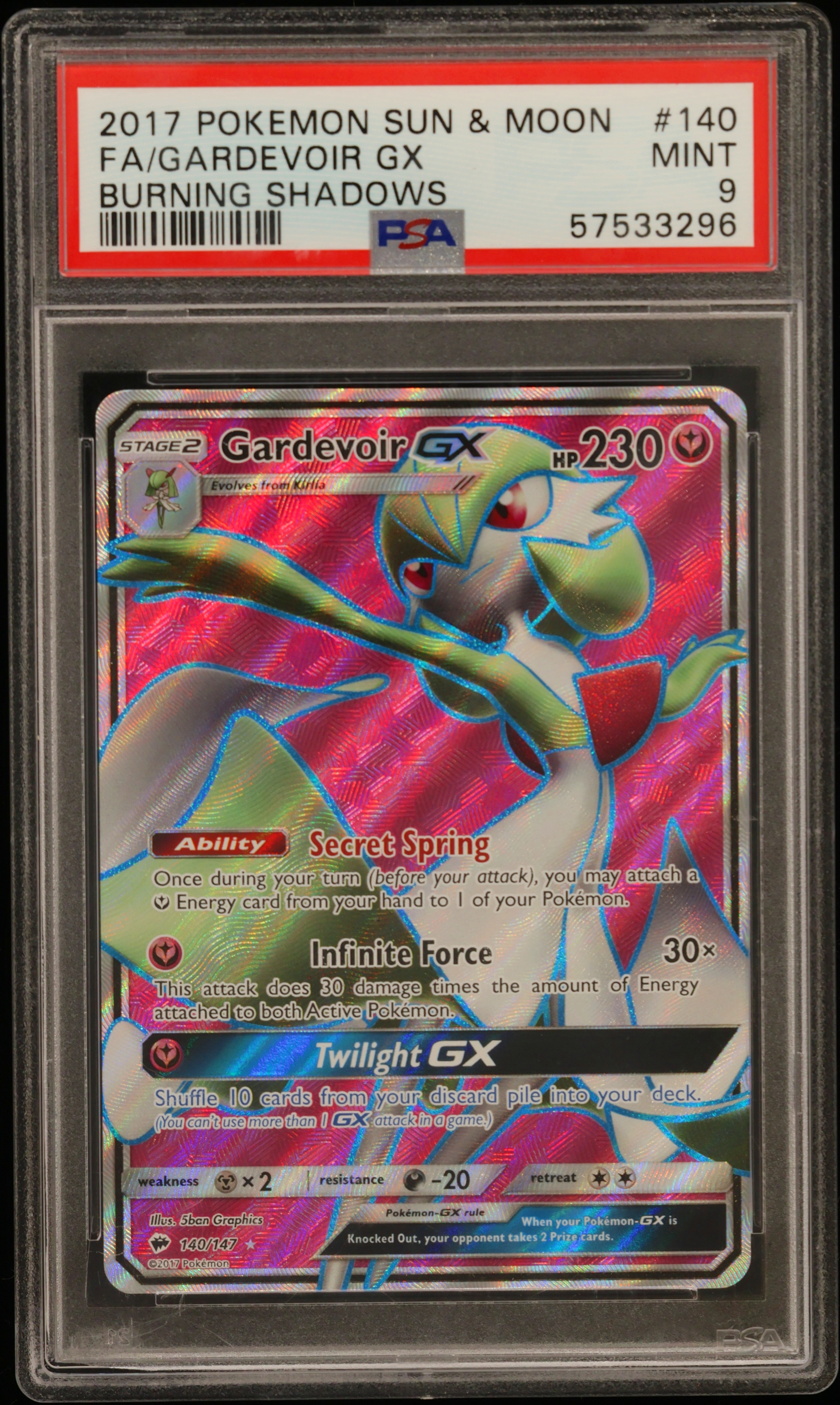 Full Art/Gardevoir GX card artwork
