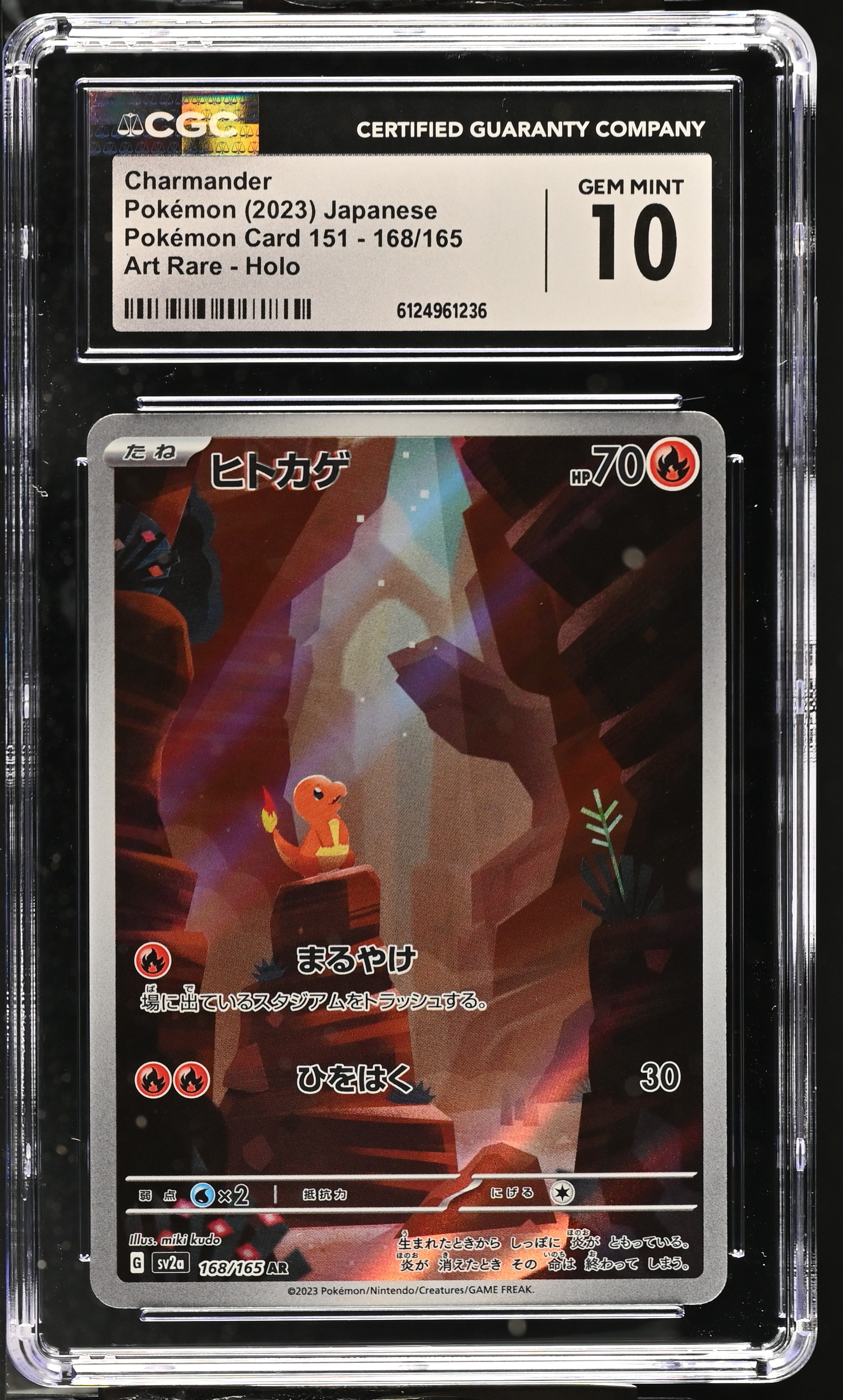 Charmander card artwork