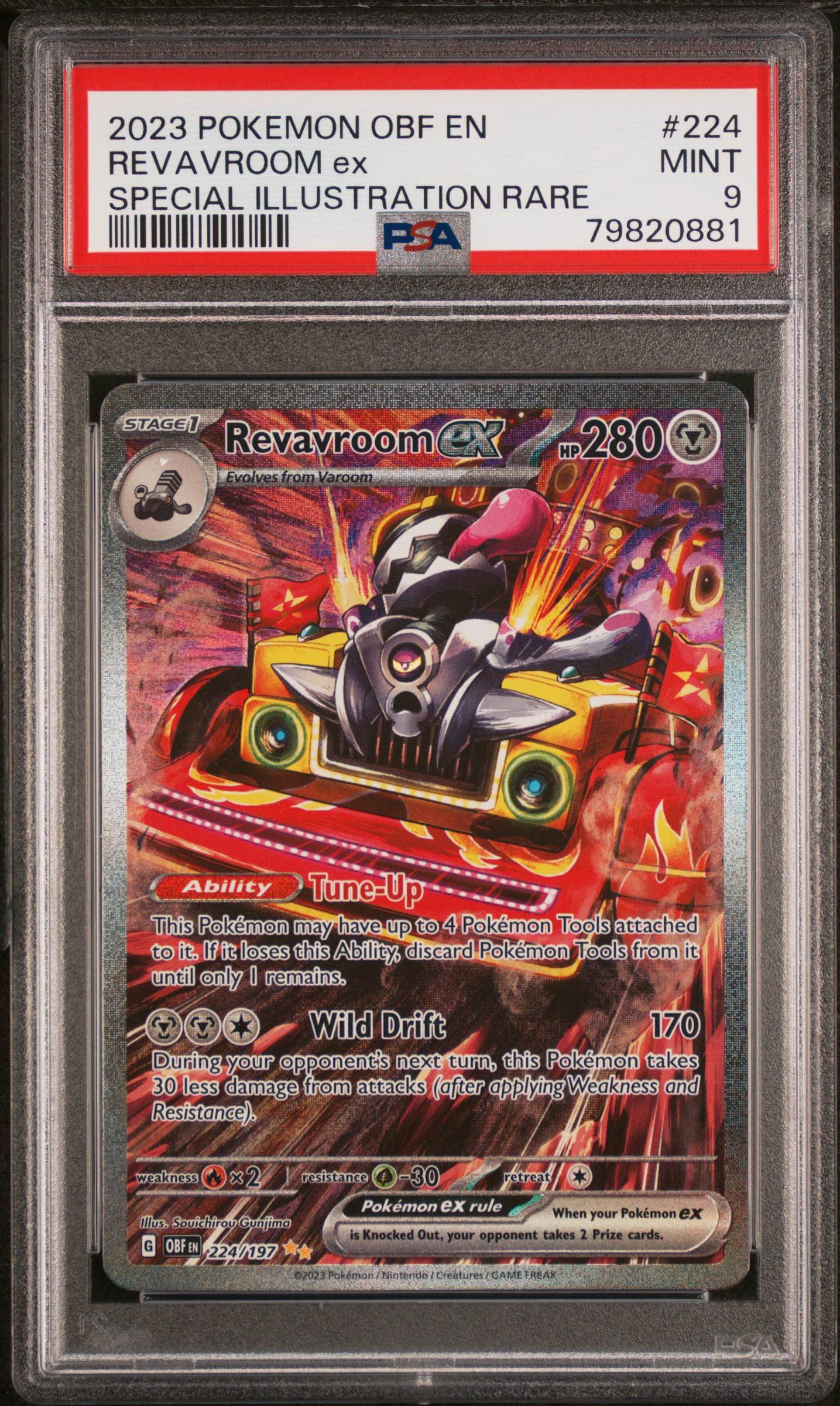 Revavroom EX card artwork