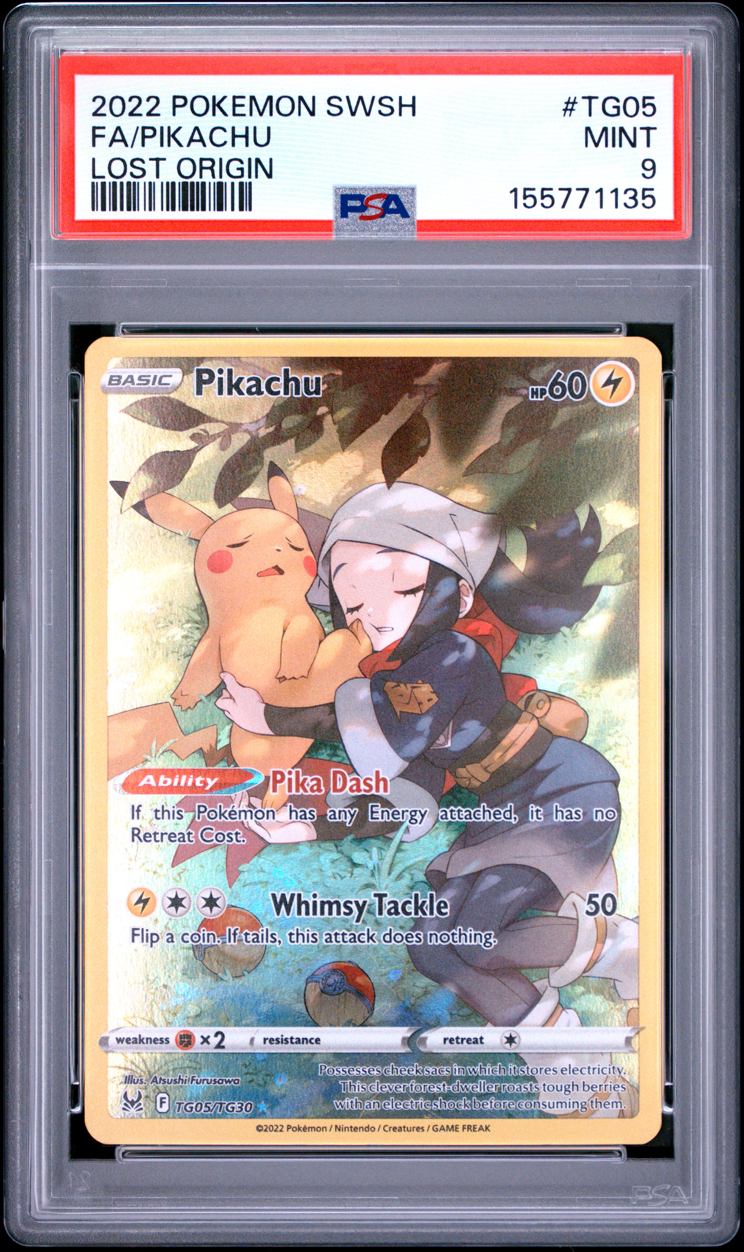 Full Art/Pikachu card artwork