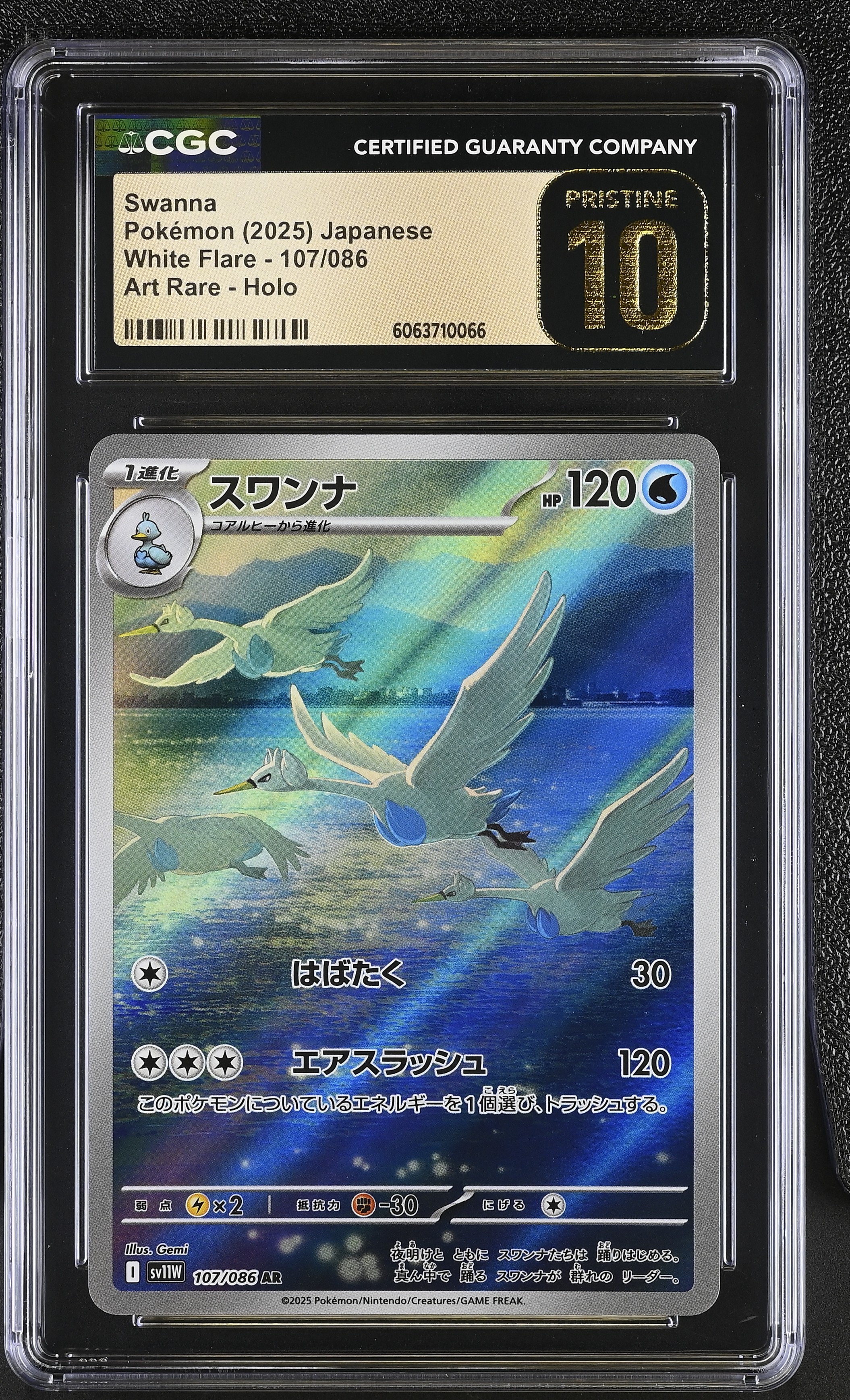 Swanna card artwork
