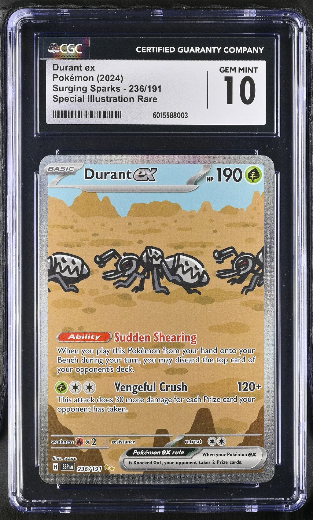 Durant EX card artwork
