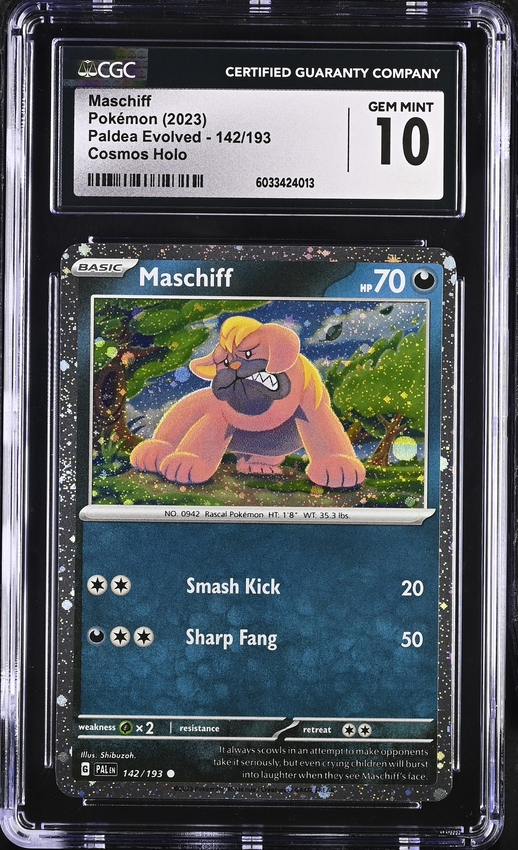 Maschiff card artwork