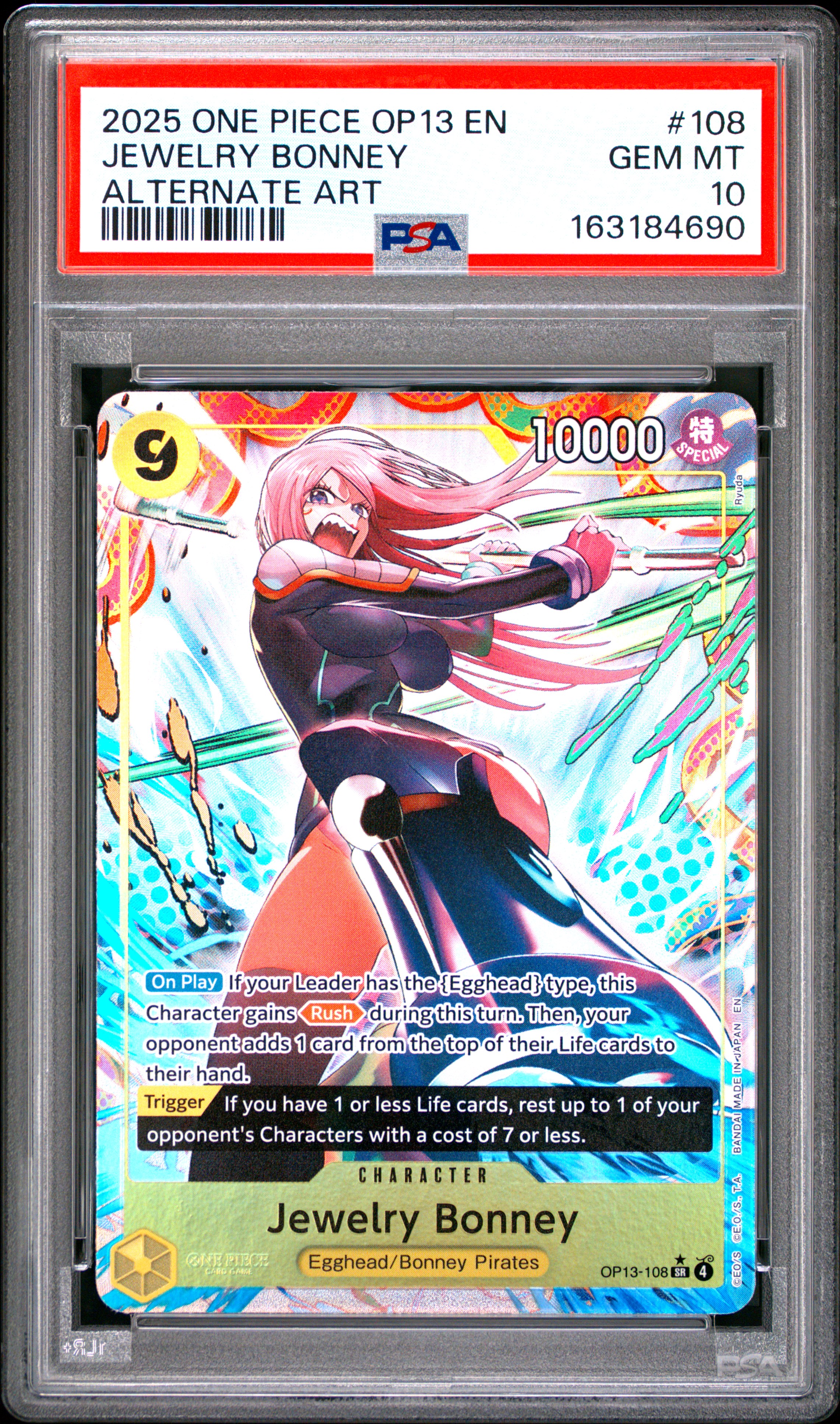 Jewelry Bonney card artwork
