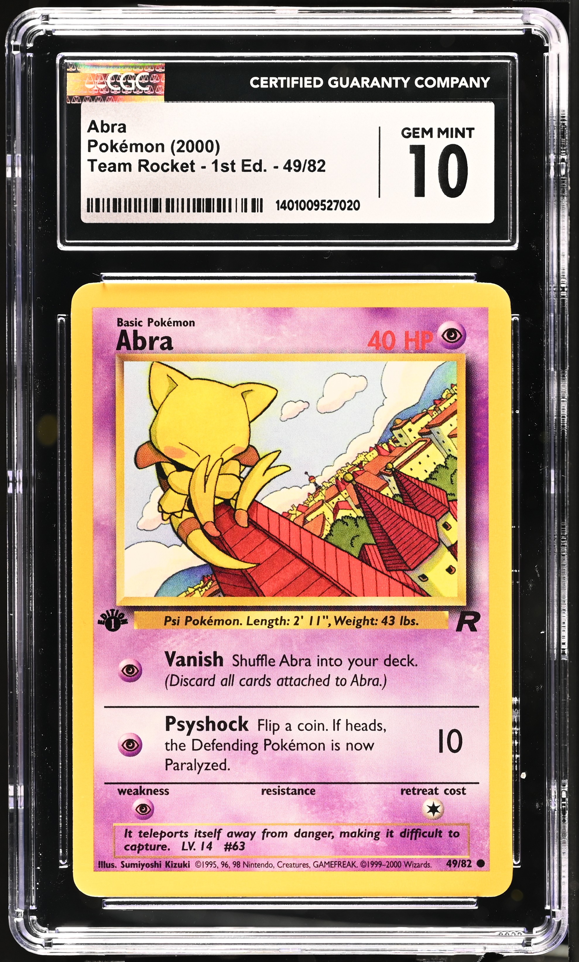 Abra card artwork