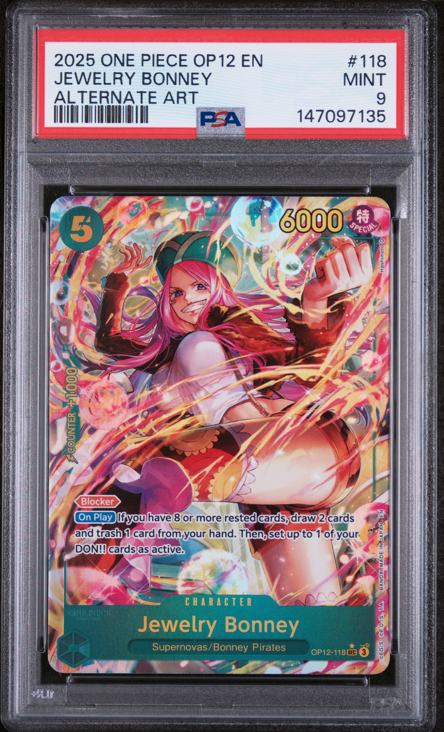 Jewelry Bonney card artwork