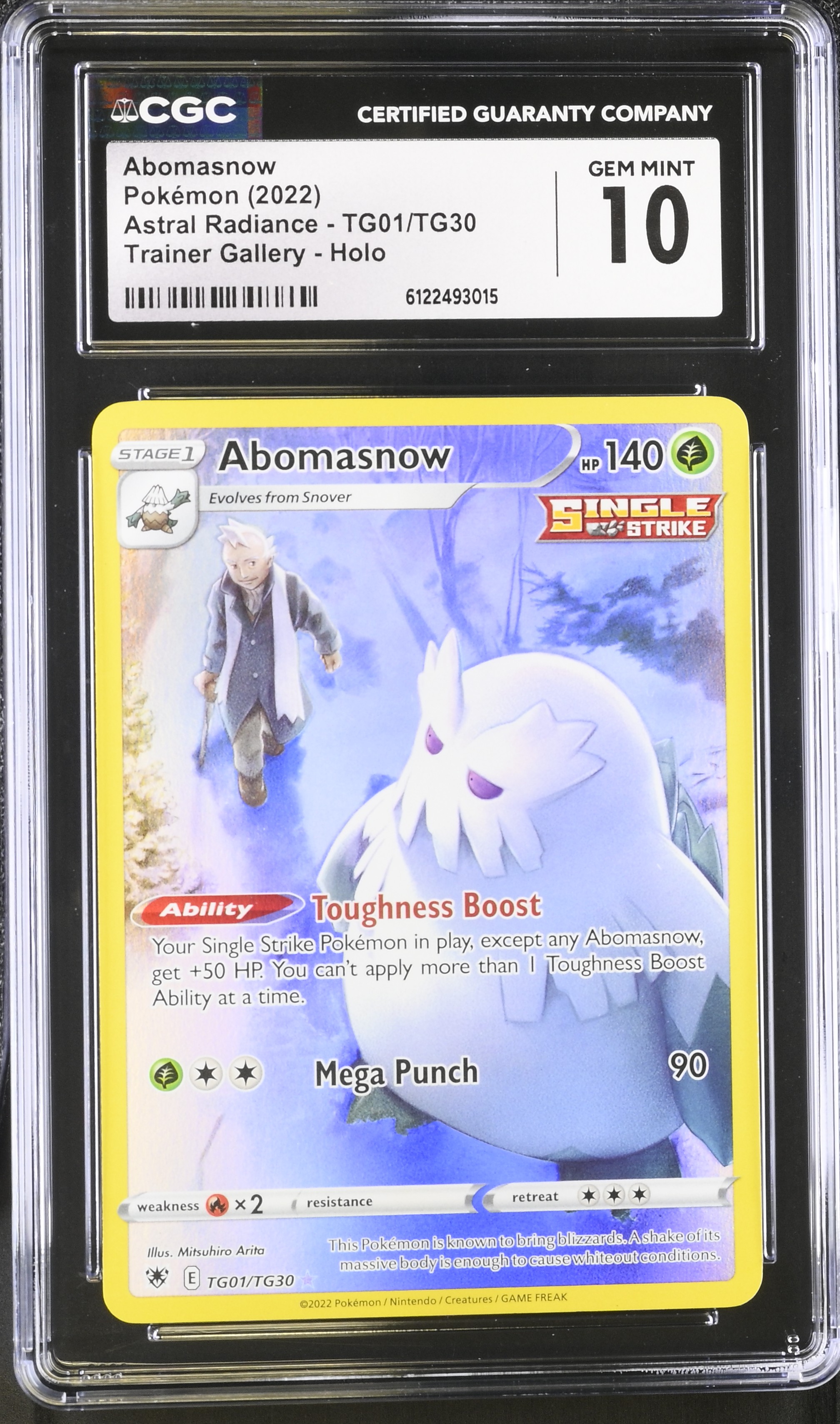 Abomasnow card artwork