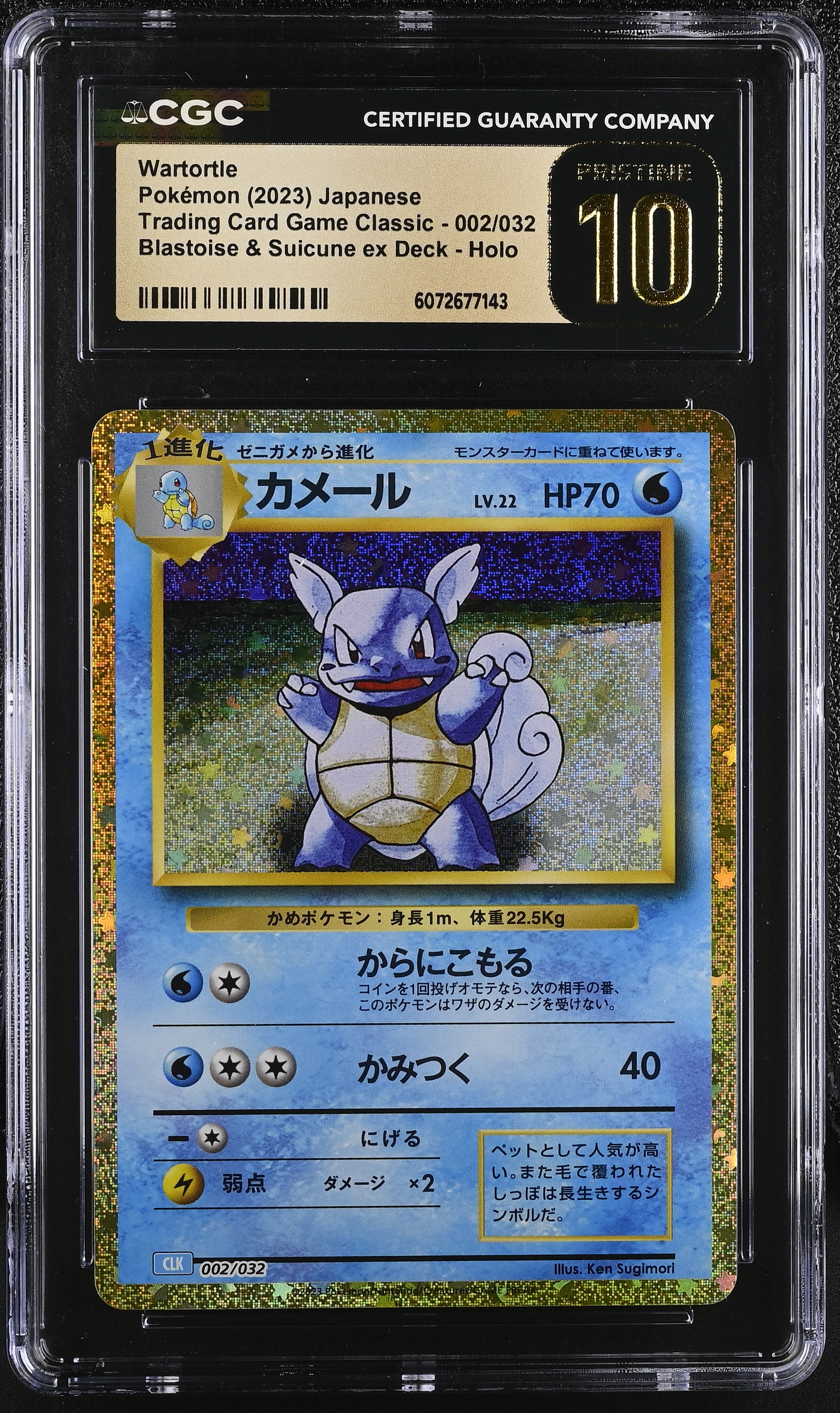 Wartortle card artwork