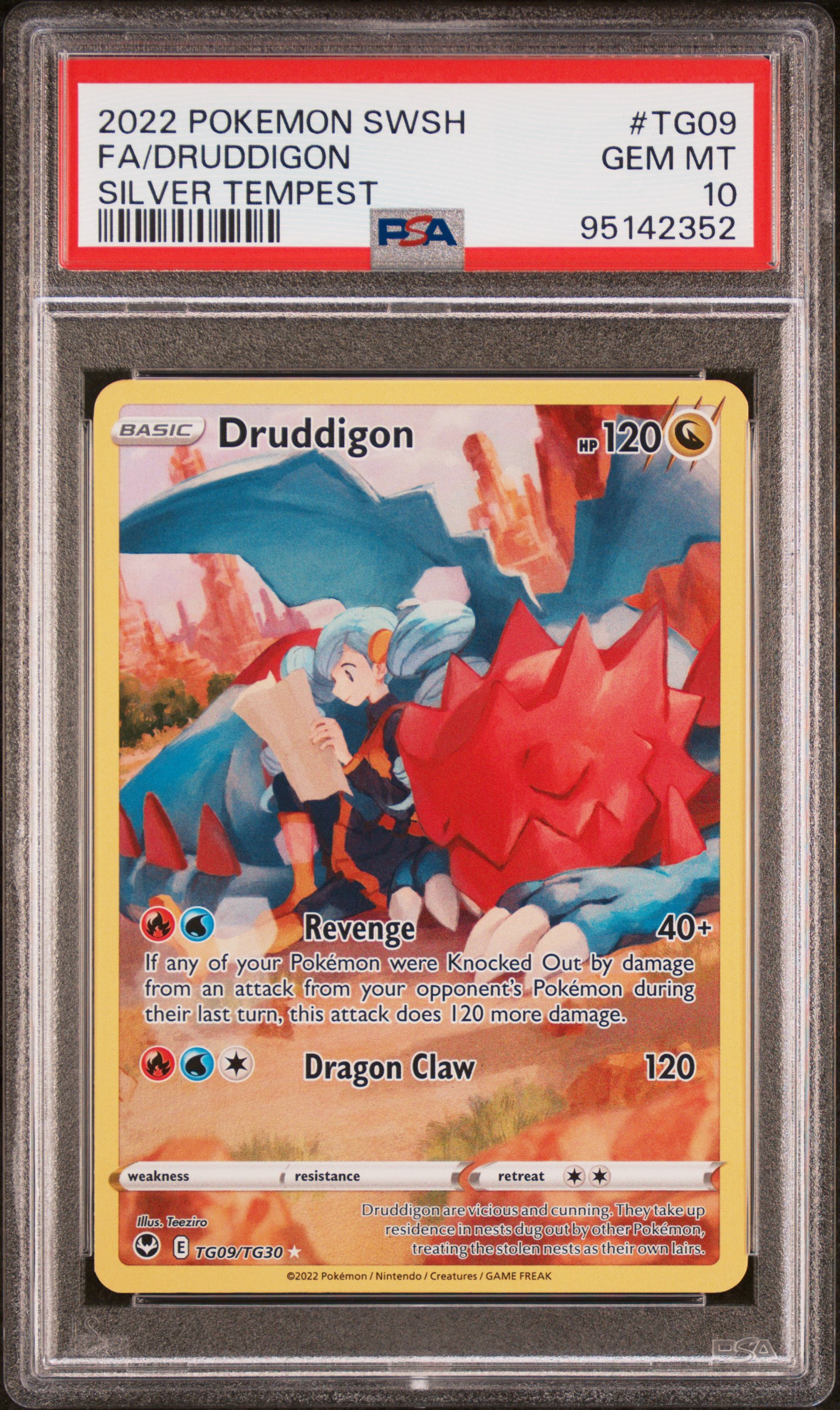 Full Art/Druddigon card artwork