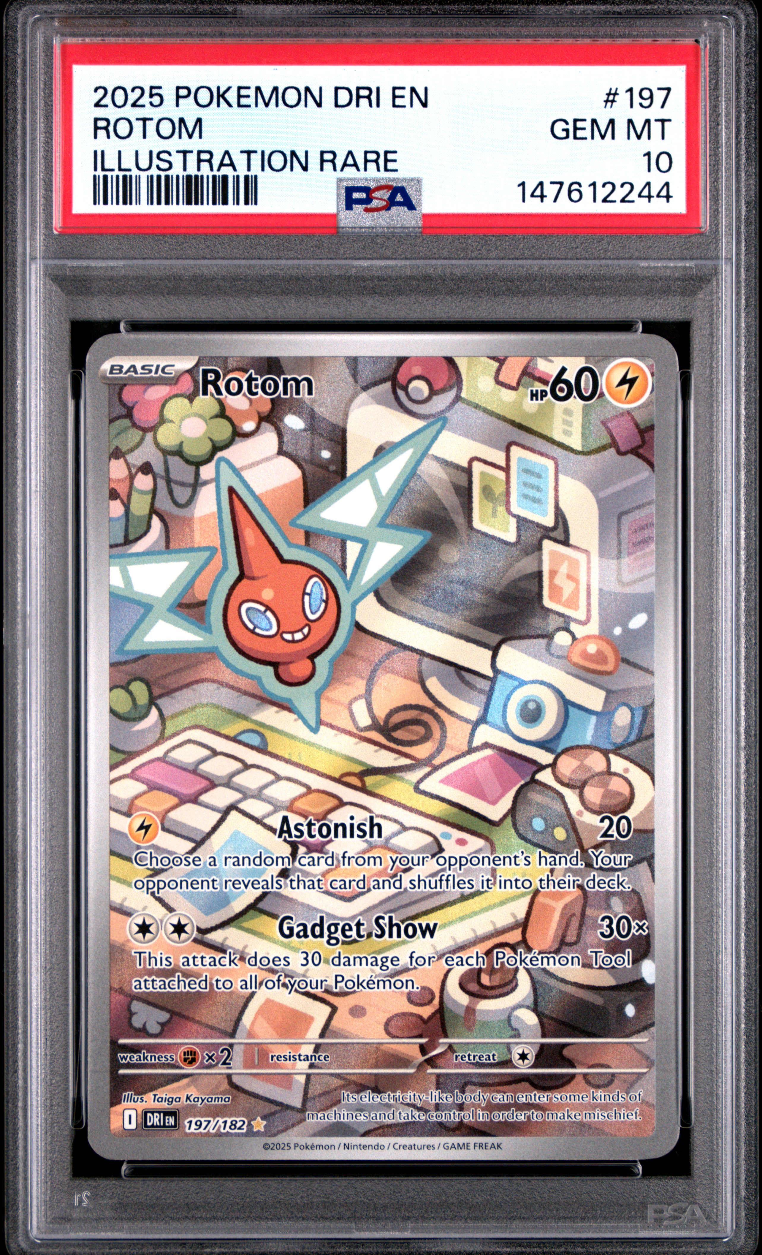 Rotom card artwork