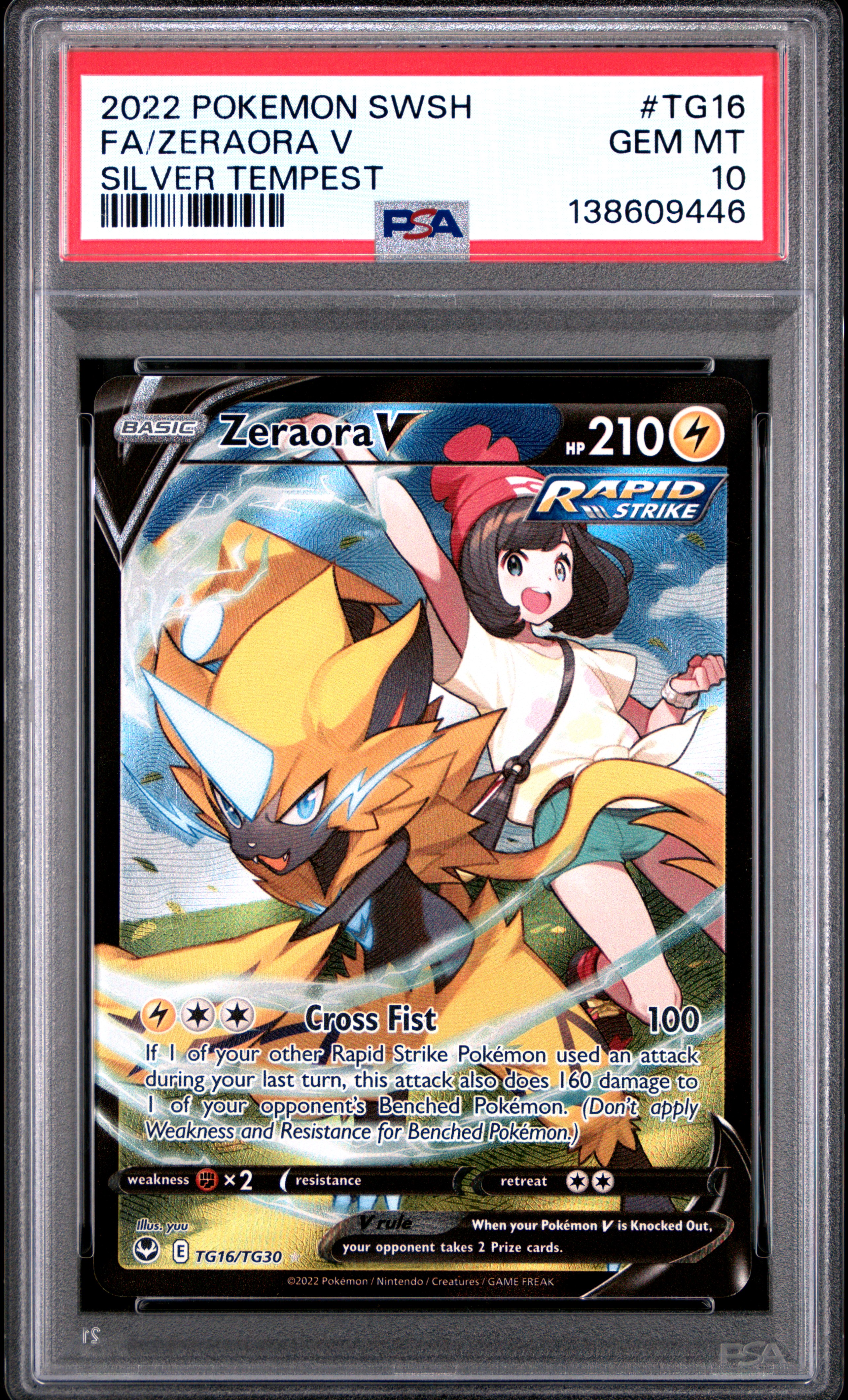 Full Art/Zeraora V card artwork
