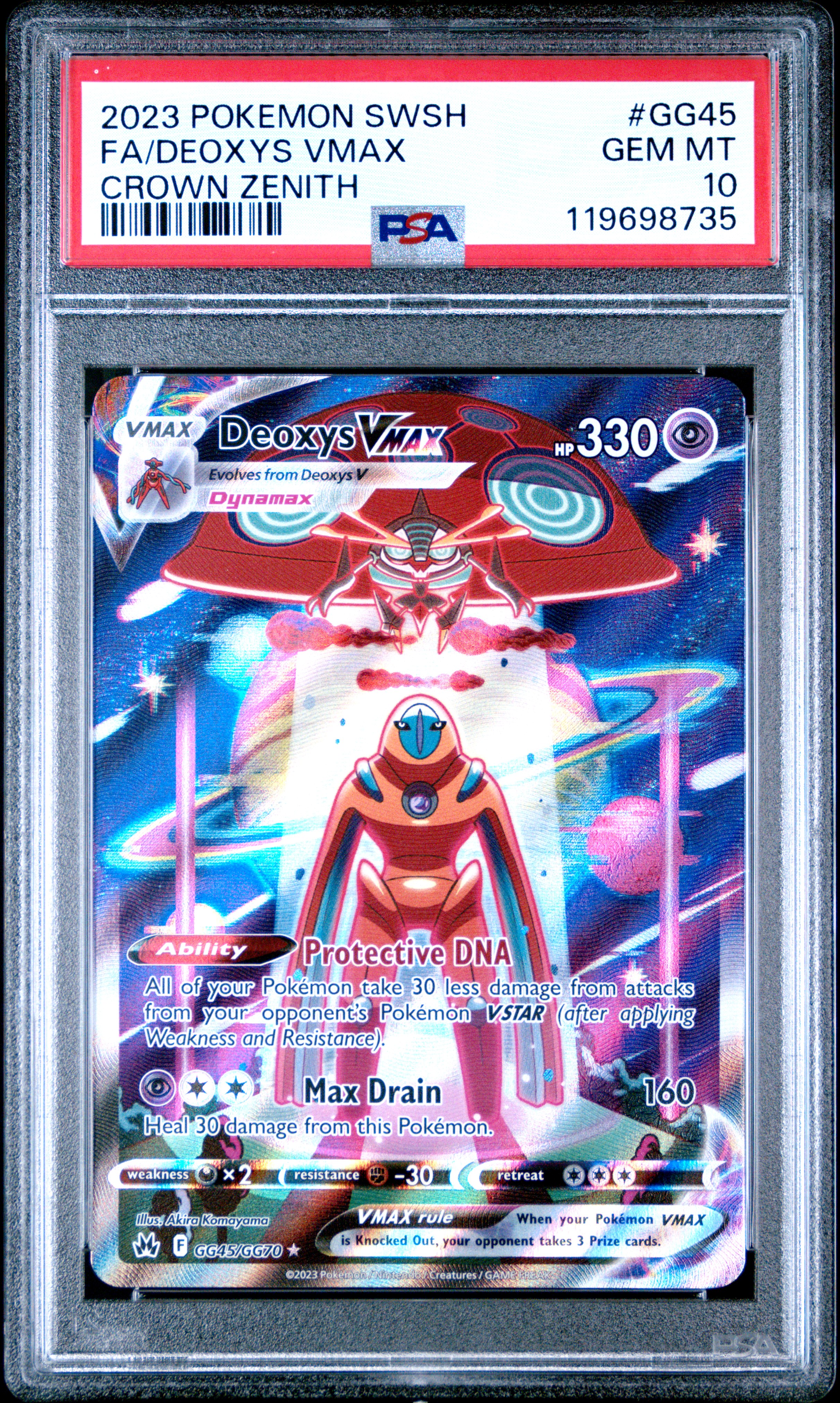 Full Art/Deoxys Vmax card artwork