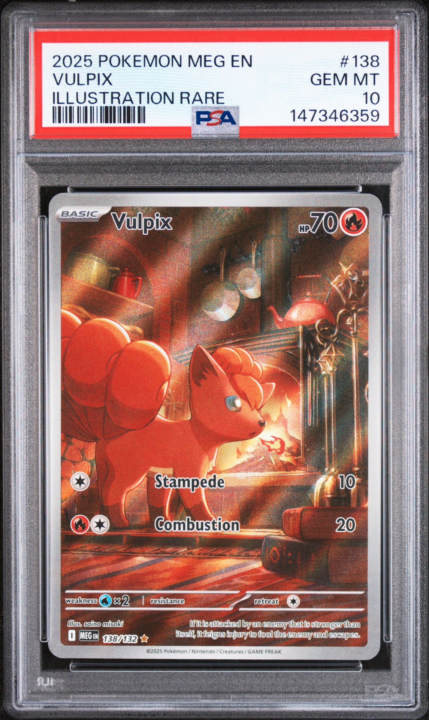 Vulpix card artwork