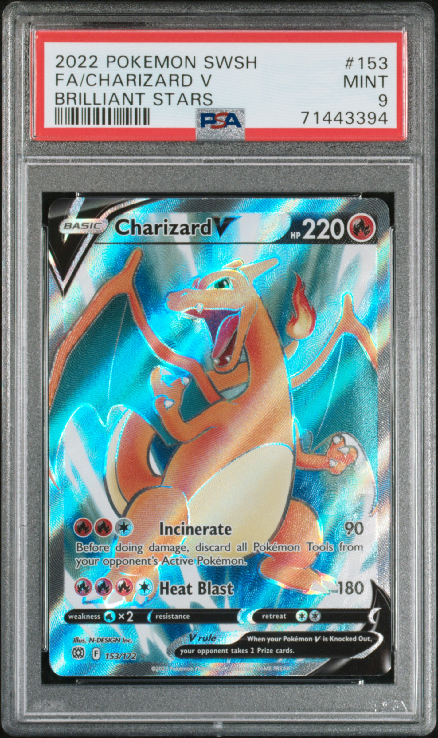 Full Art/Charizard V card artwork