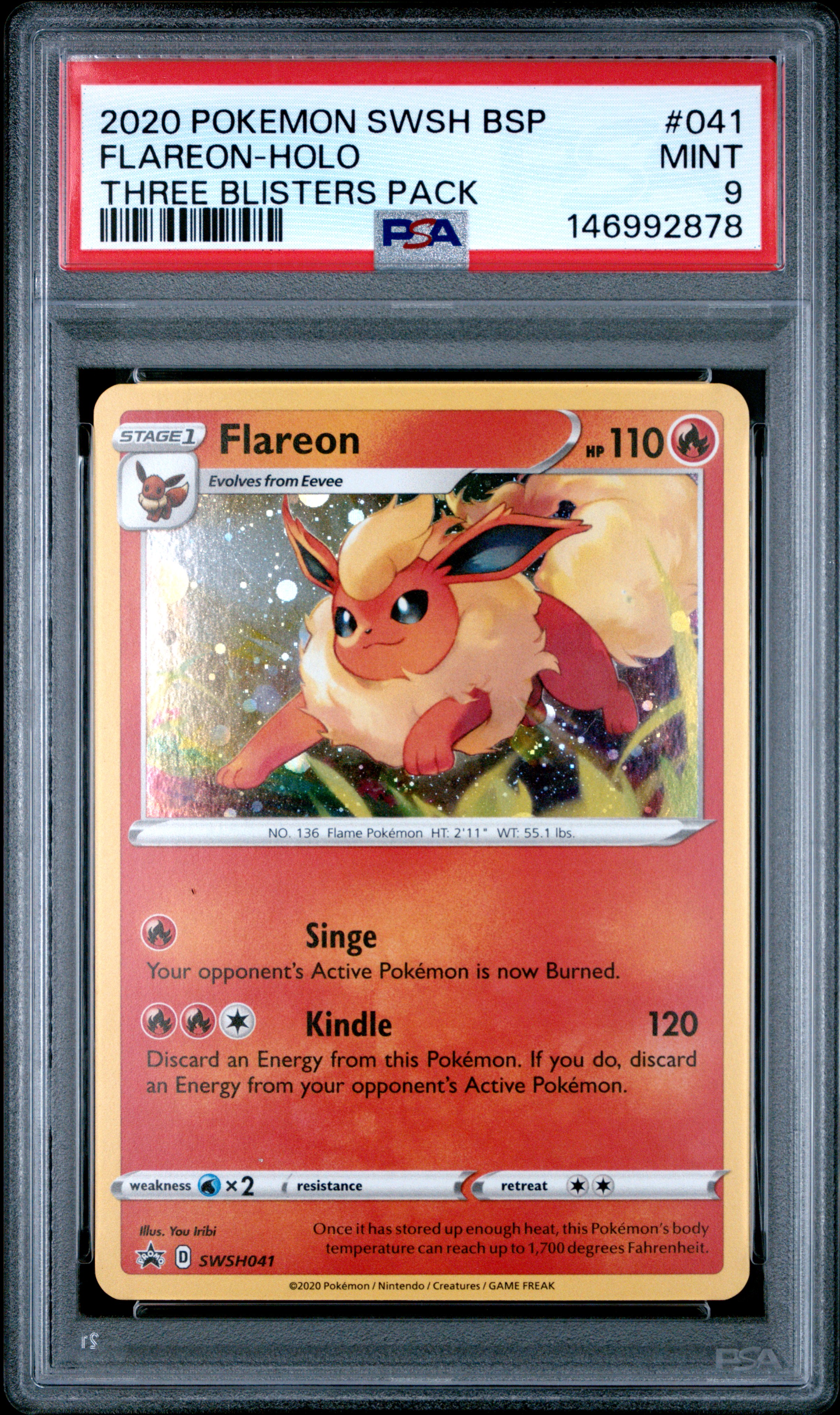 Flareon-Holo card artwork
