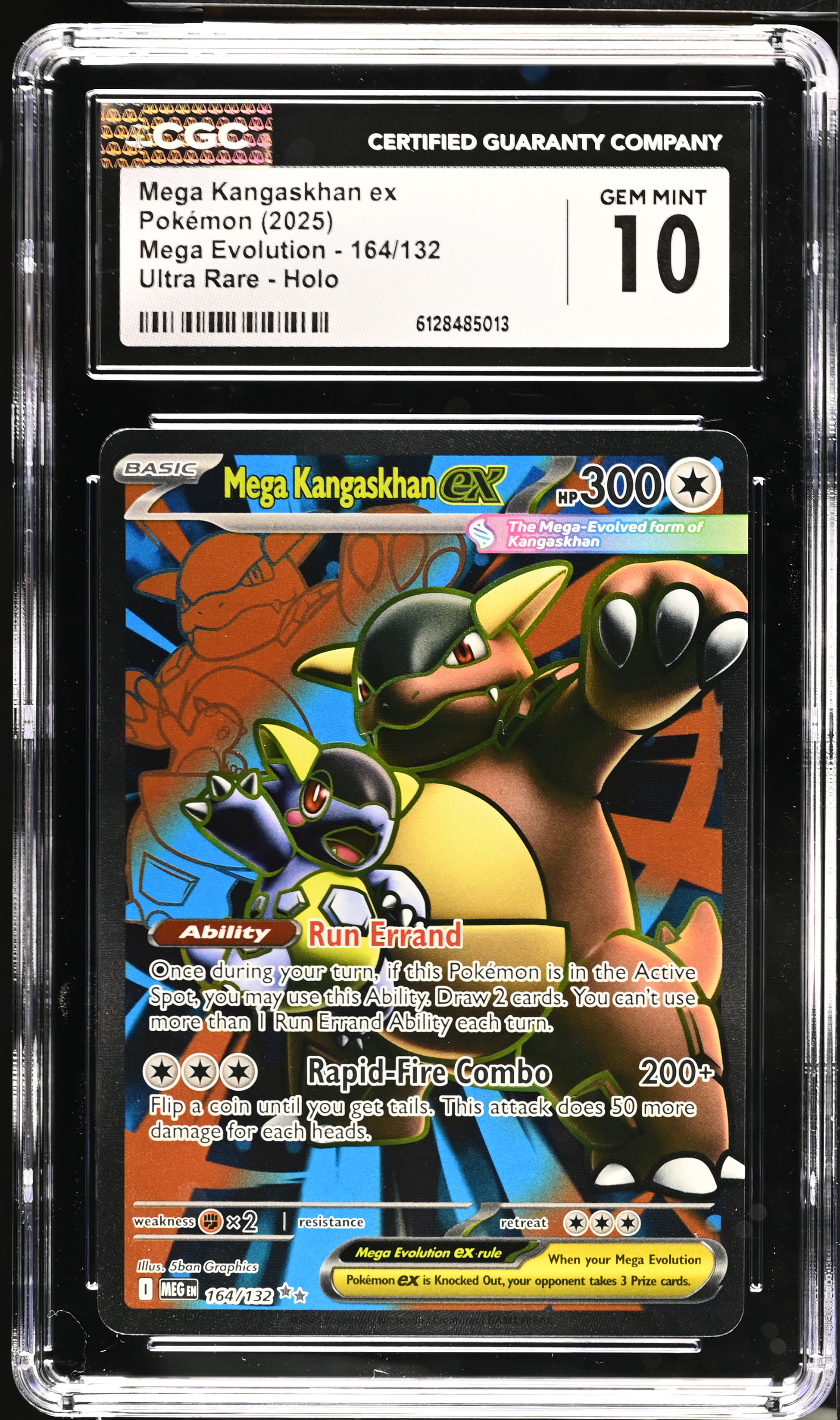 Mega Kangaskhan ex card artwork