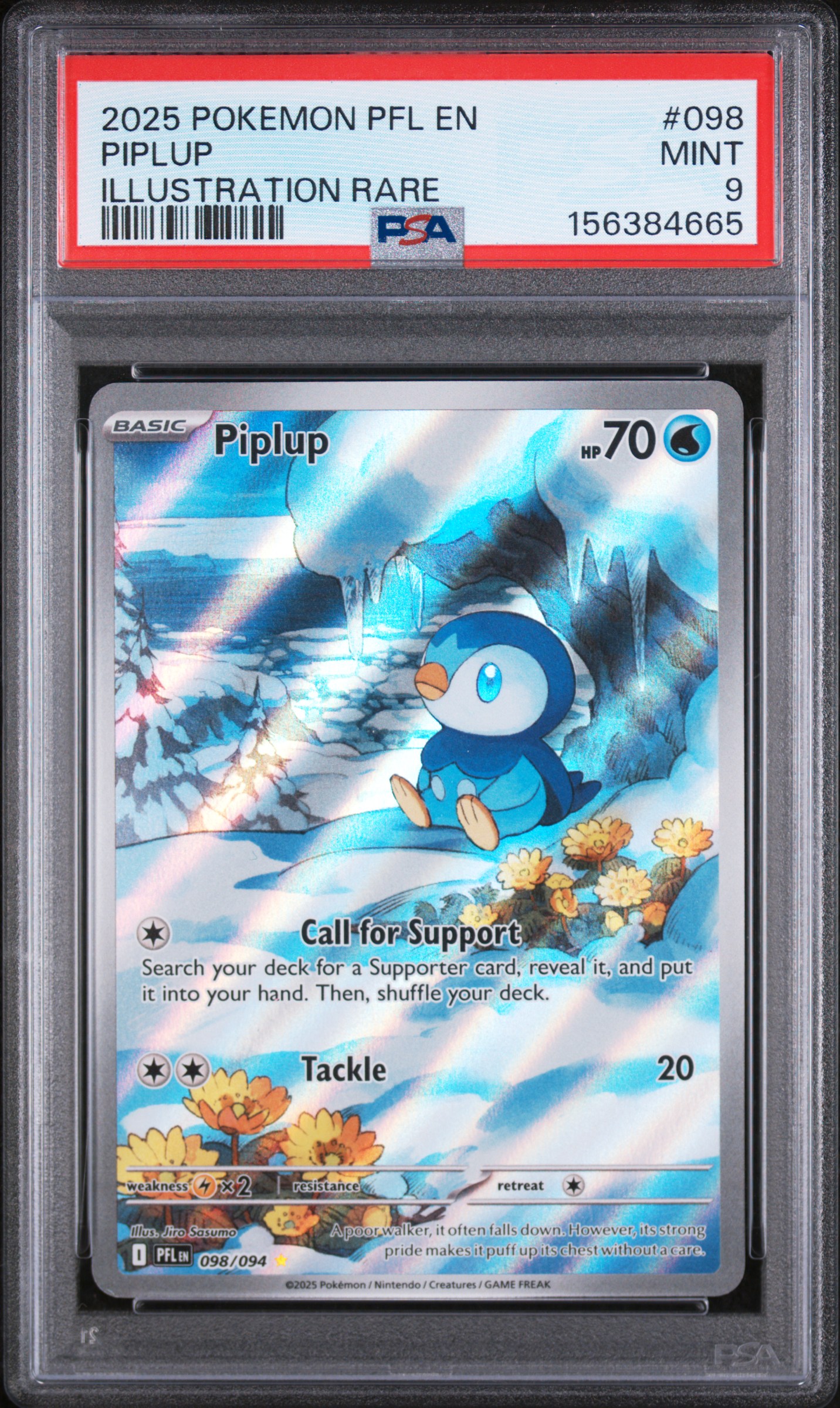 Piplup card artwork