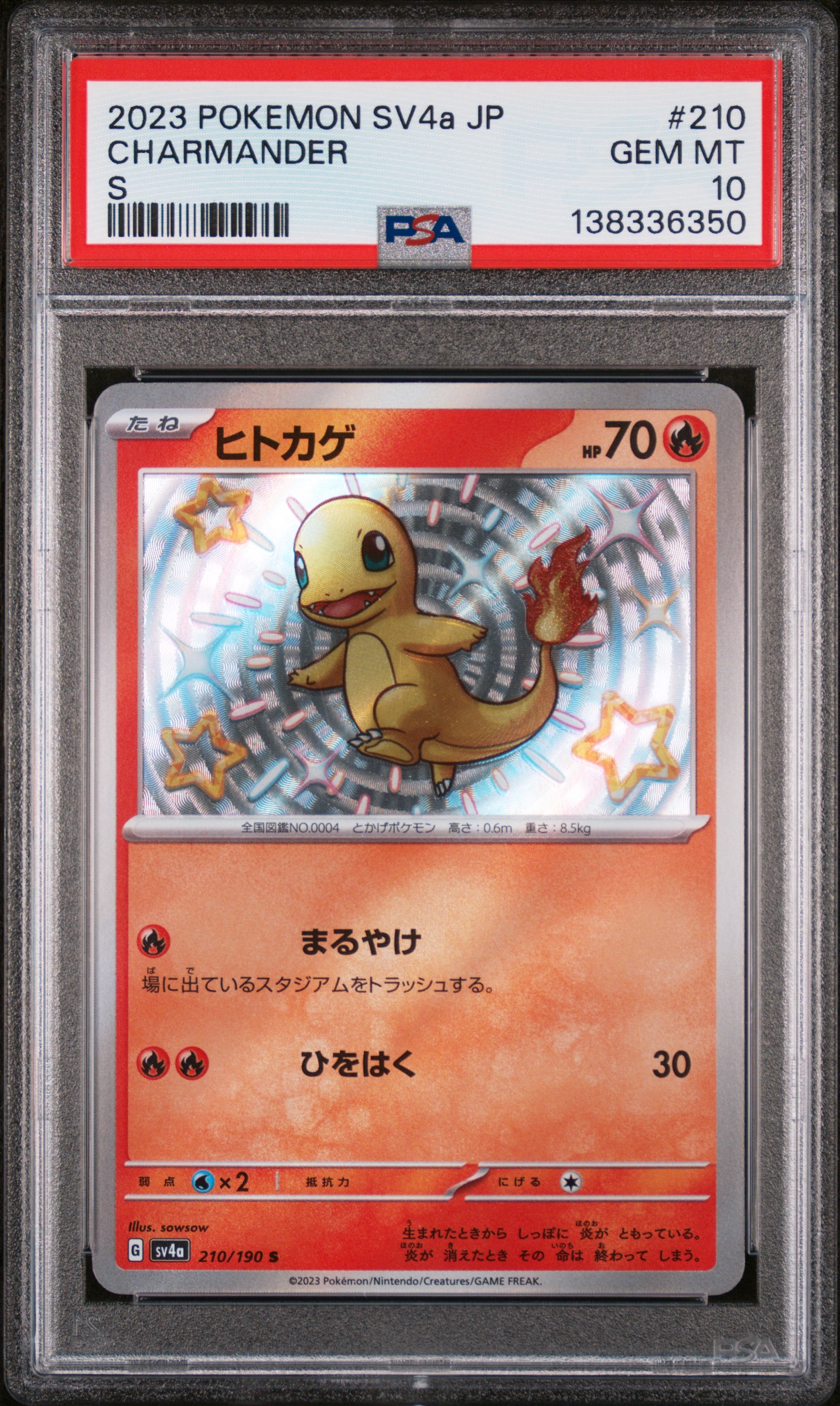 Charmander card artwork
