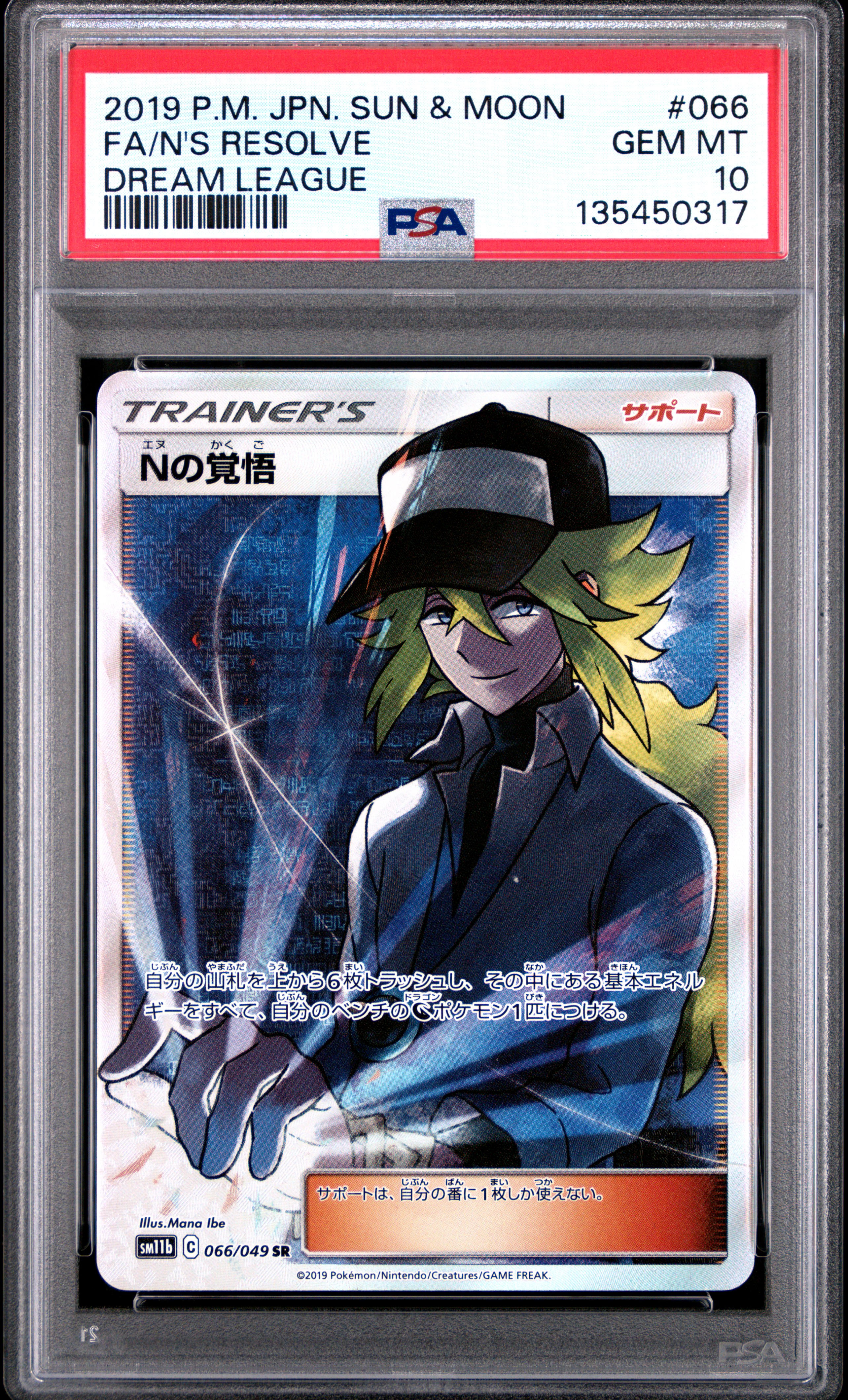 Full Art/N's Resolve card artwork