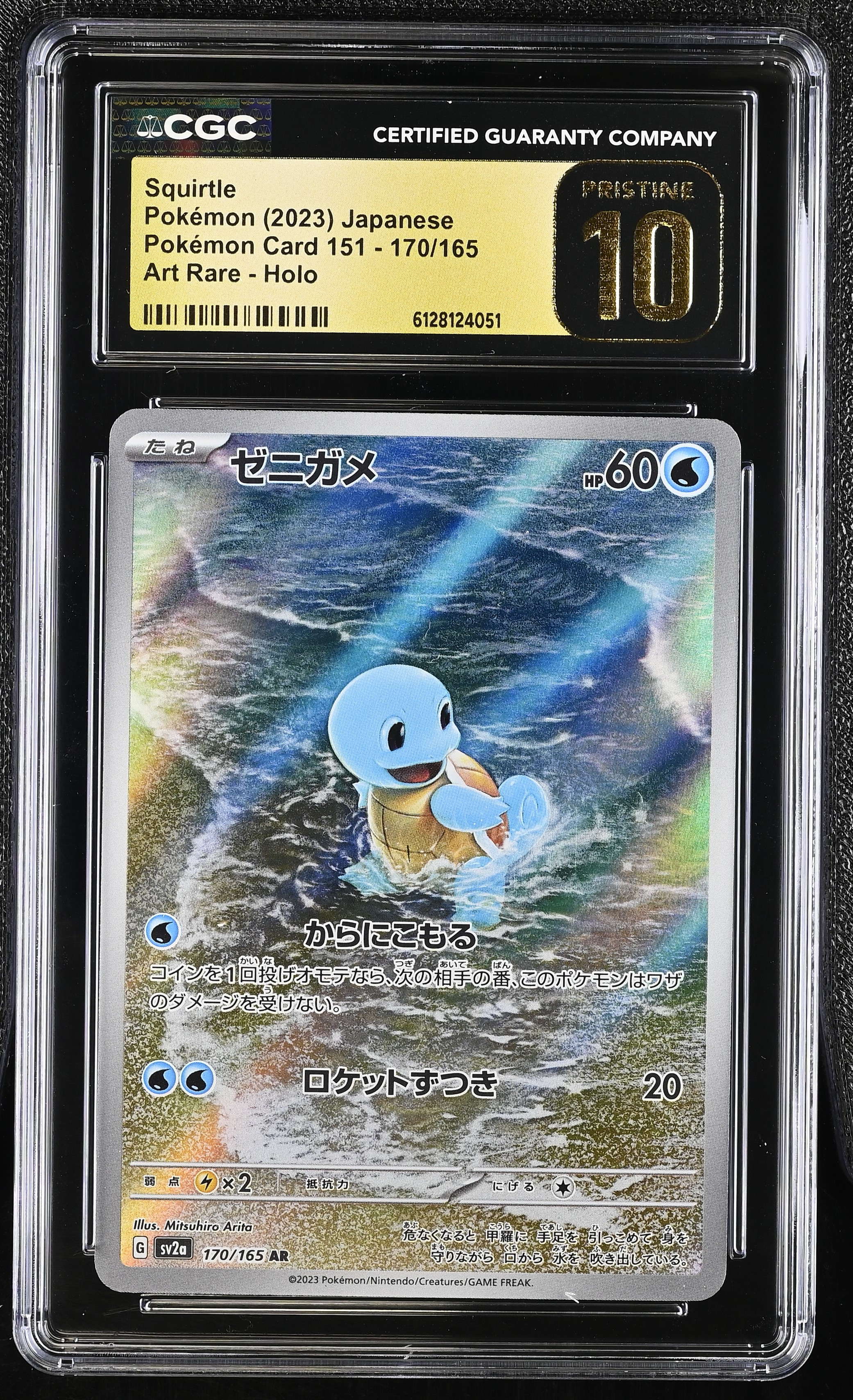 Squirtle card artwork