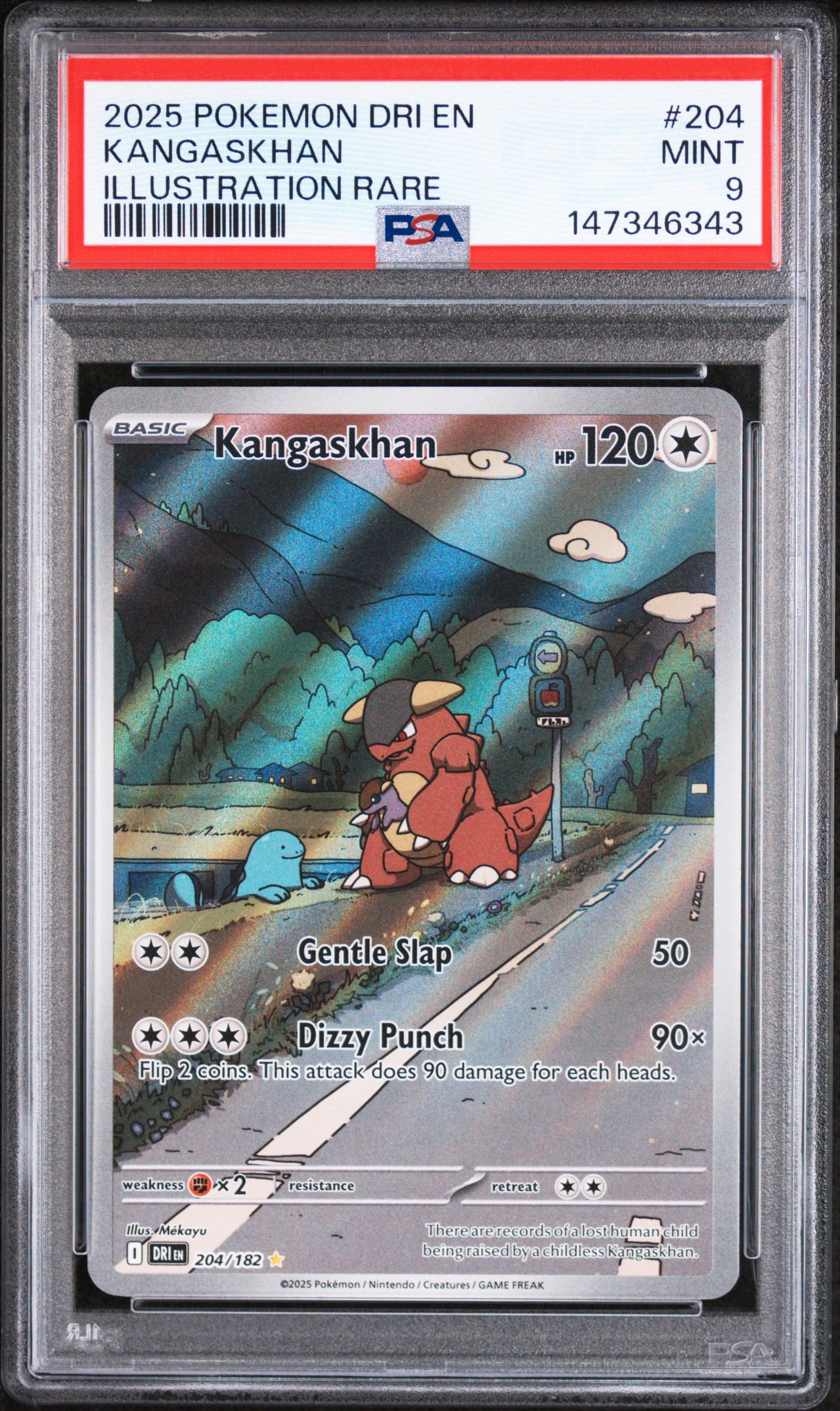 Kangaskhan card artwork