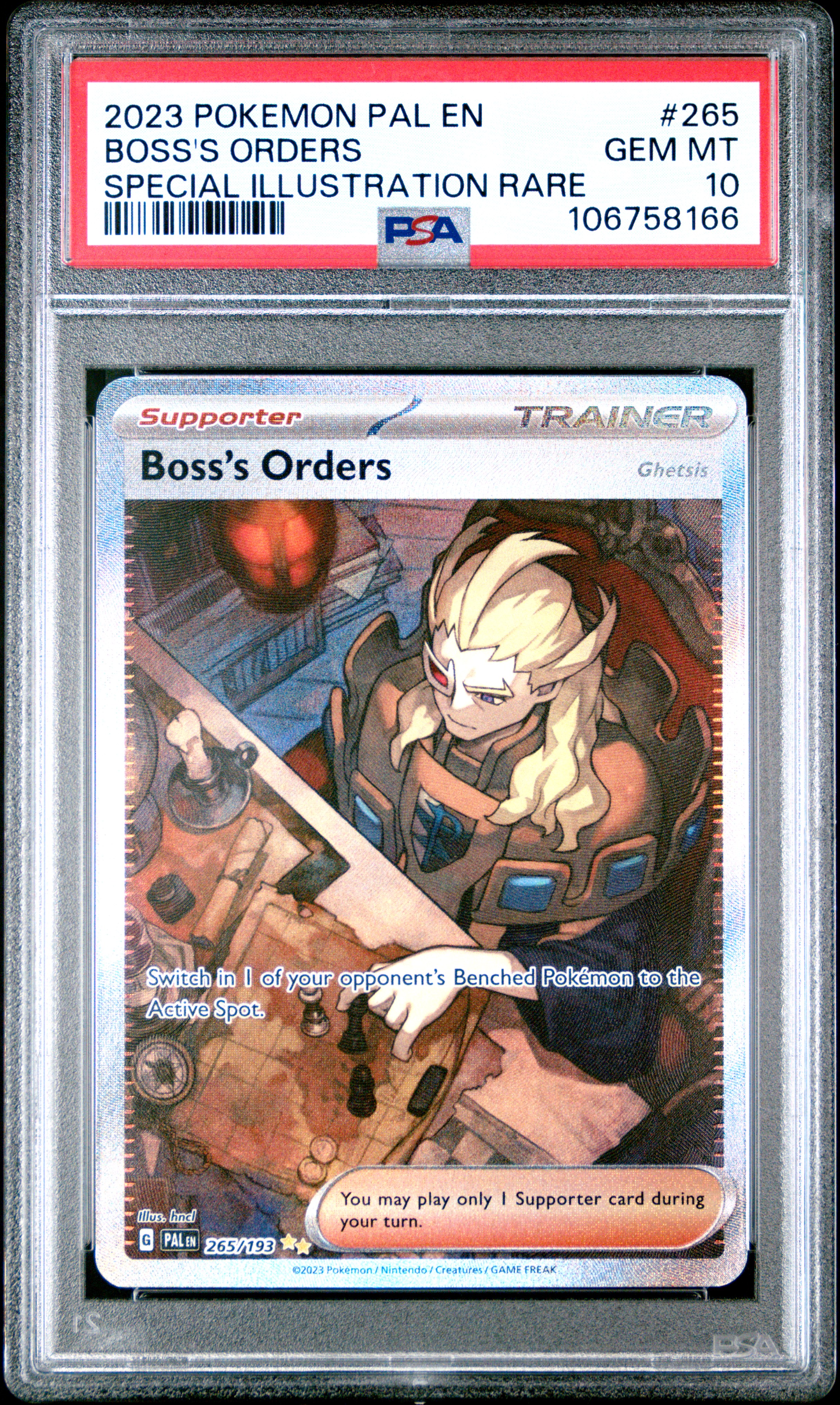 Boss's Orders card artwork