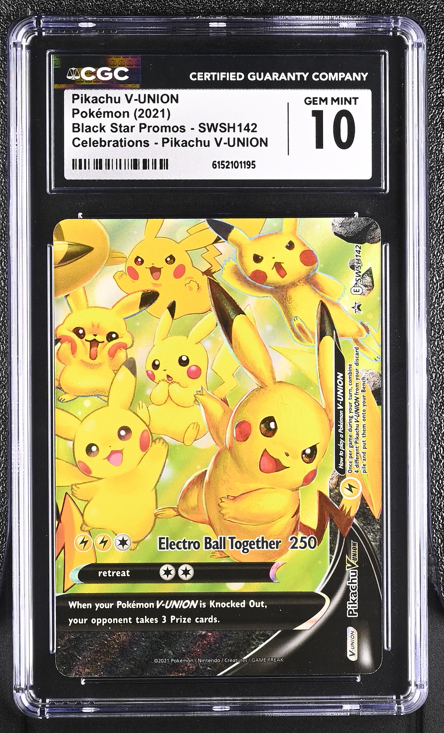 Pikachu V-UNION card artwork