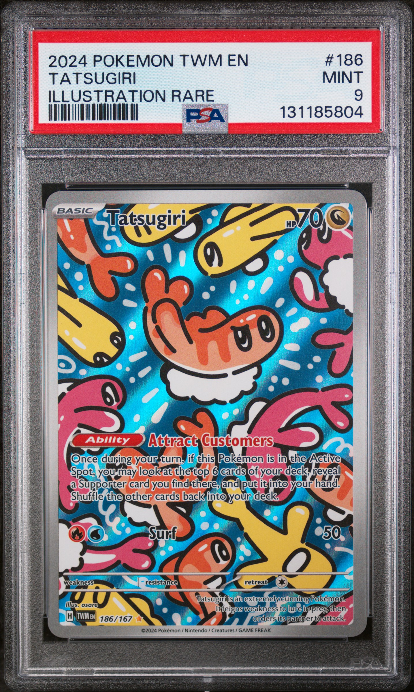 Tatsugiri card artwork