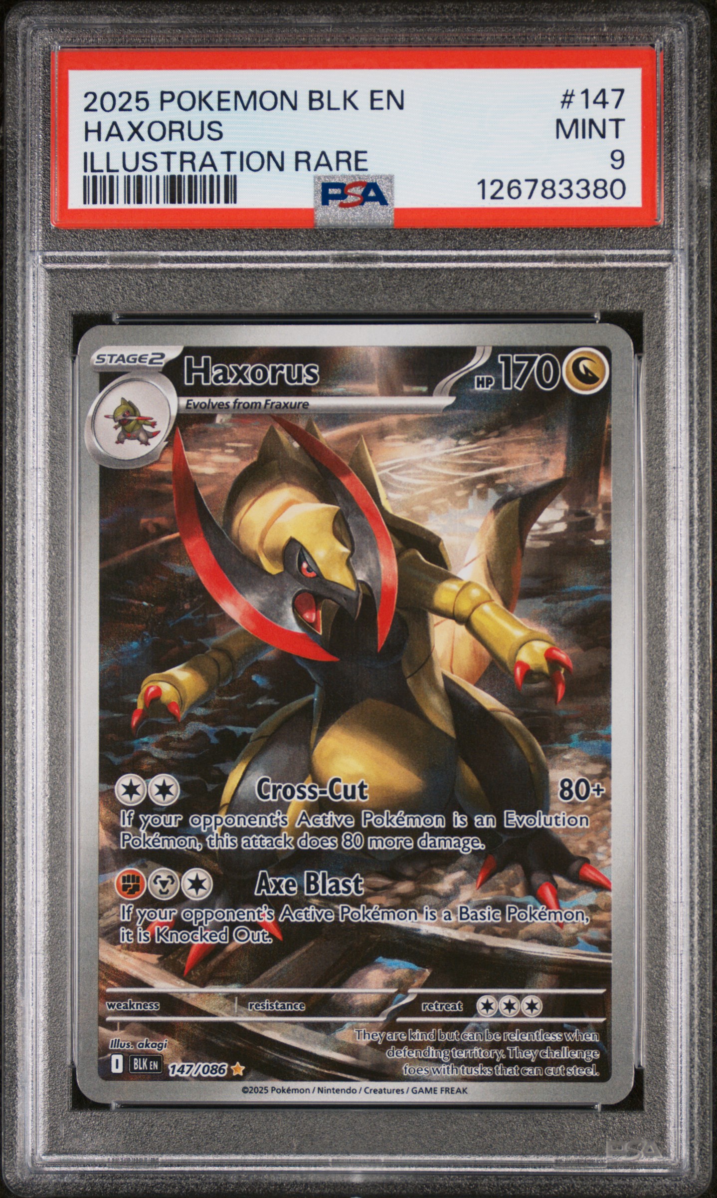 Haxorus card artwork