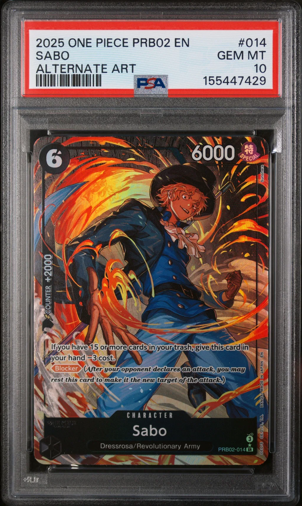 Sabo card artwork