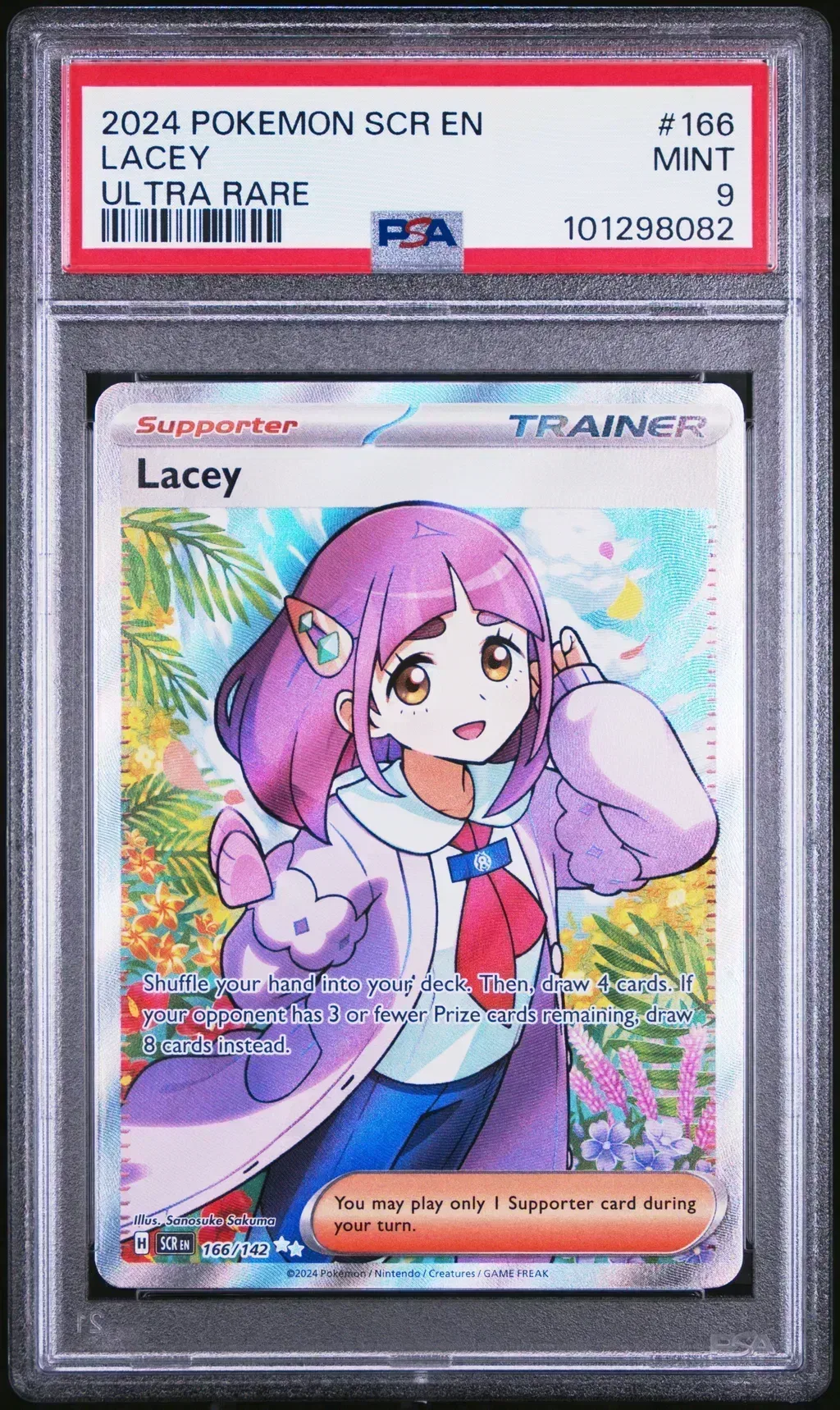 Lacey card artwork