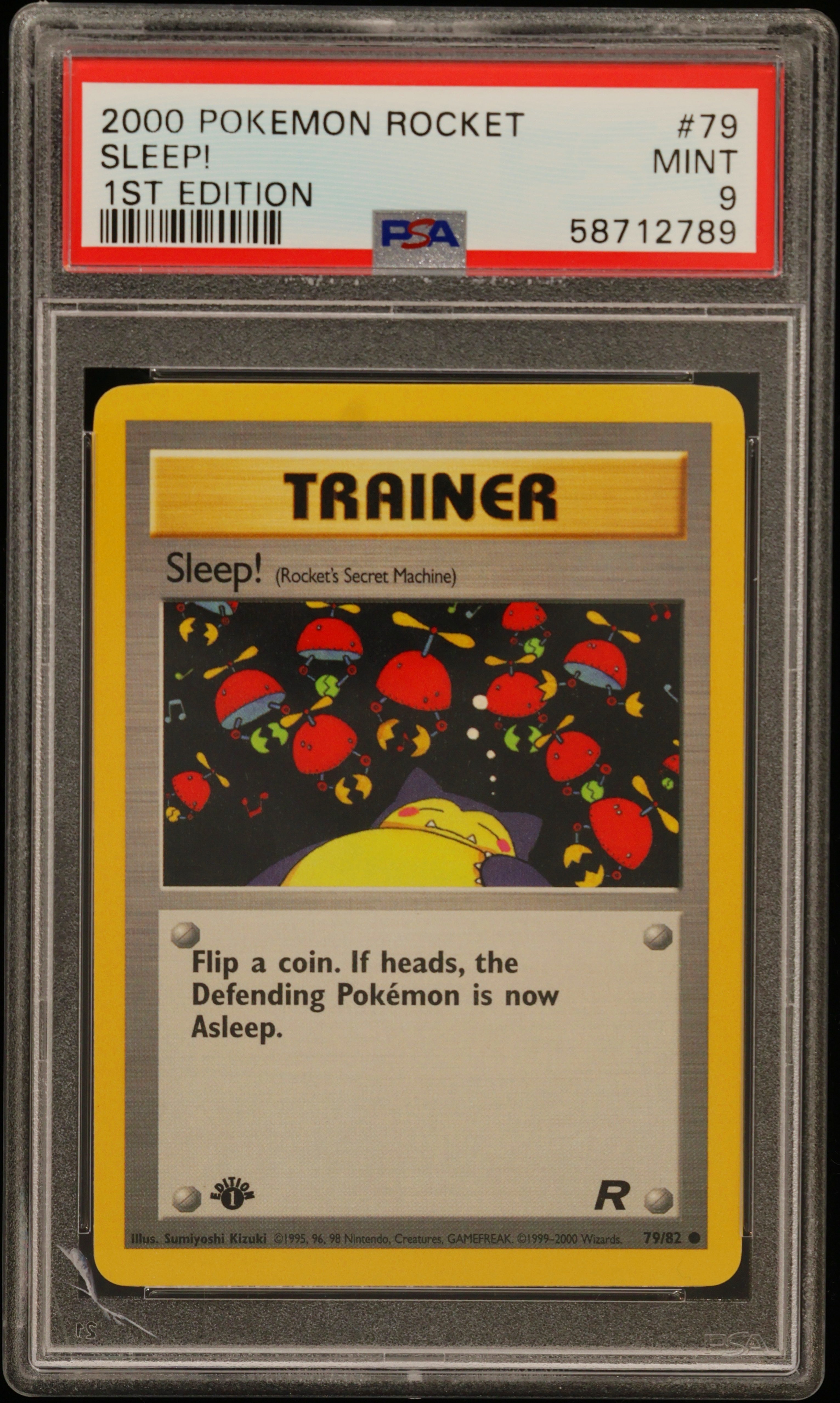 Sleep! card artwork