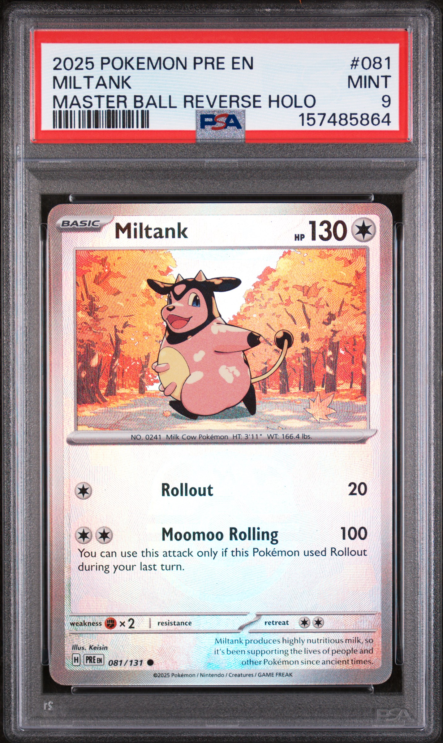 Miltank card artwork