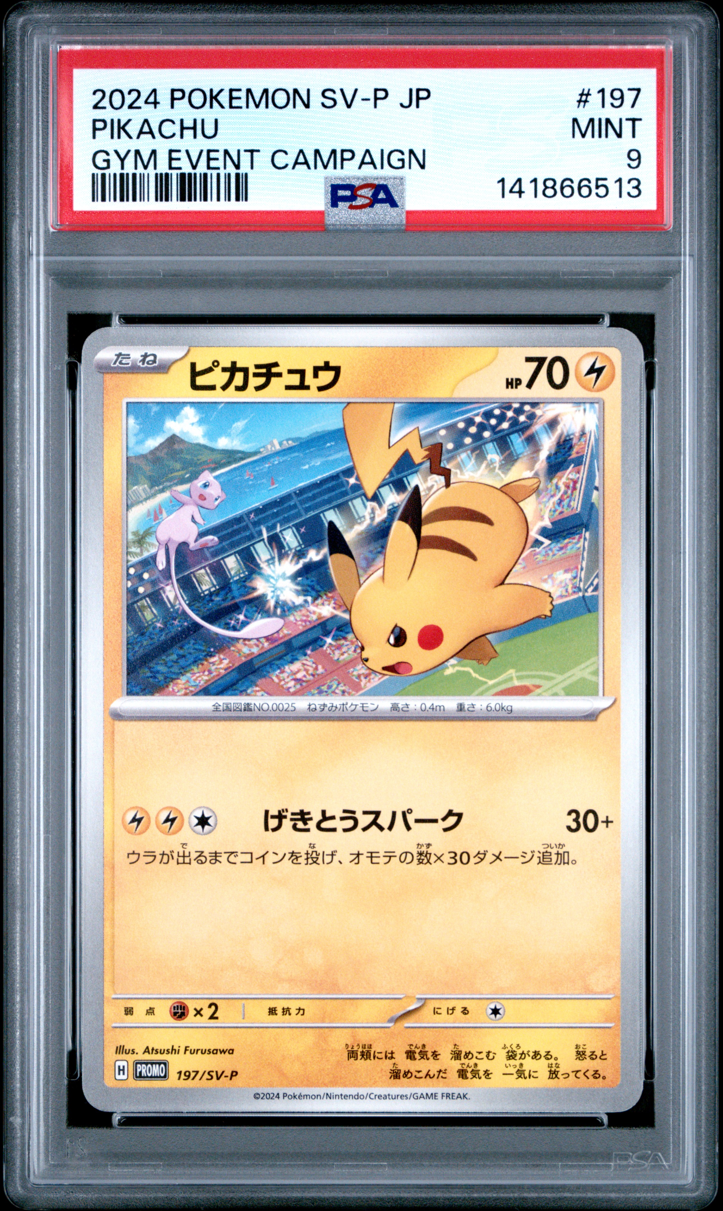 Pikachu card artwork