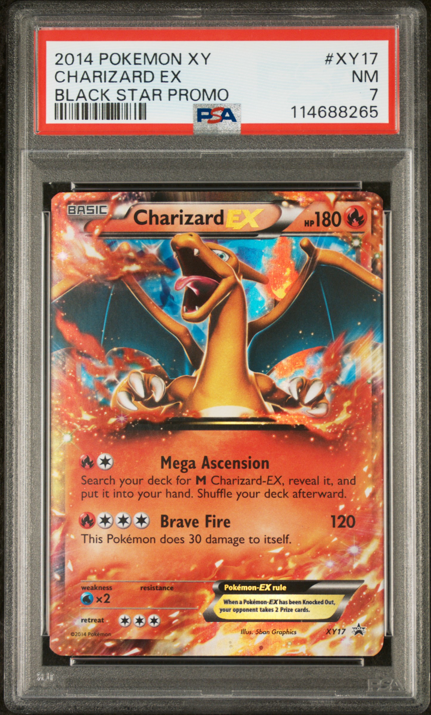 Charizard EX card artwork