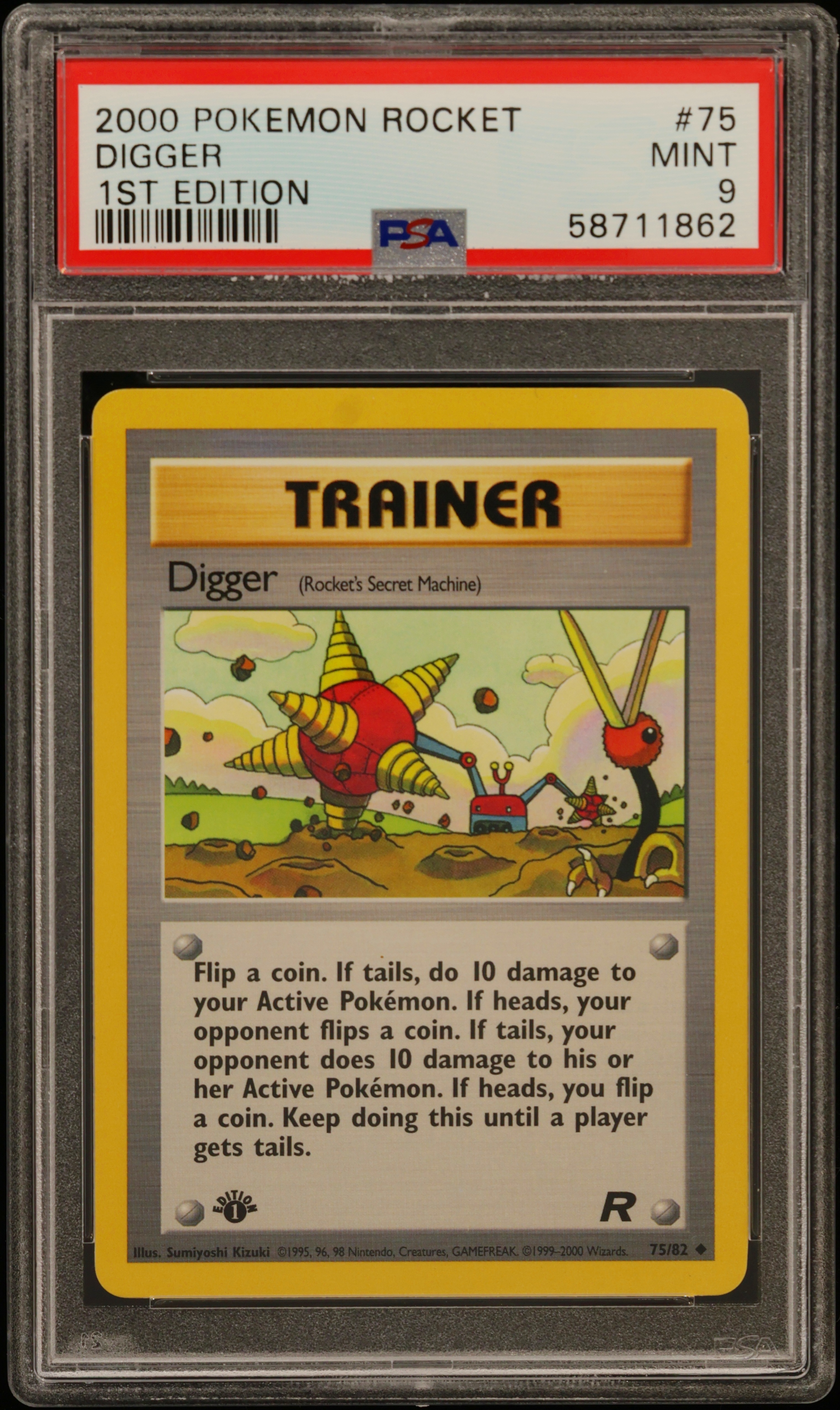 Digger card artwork