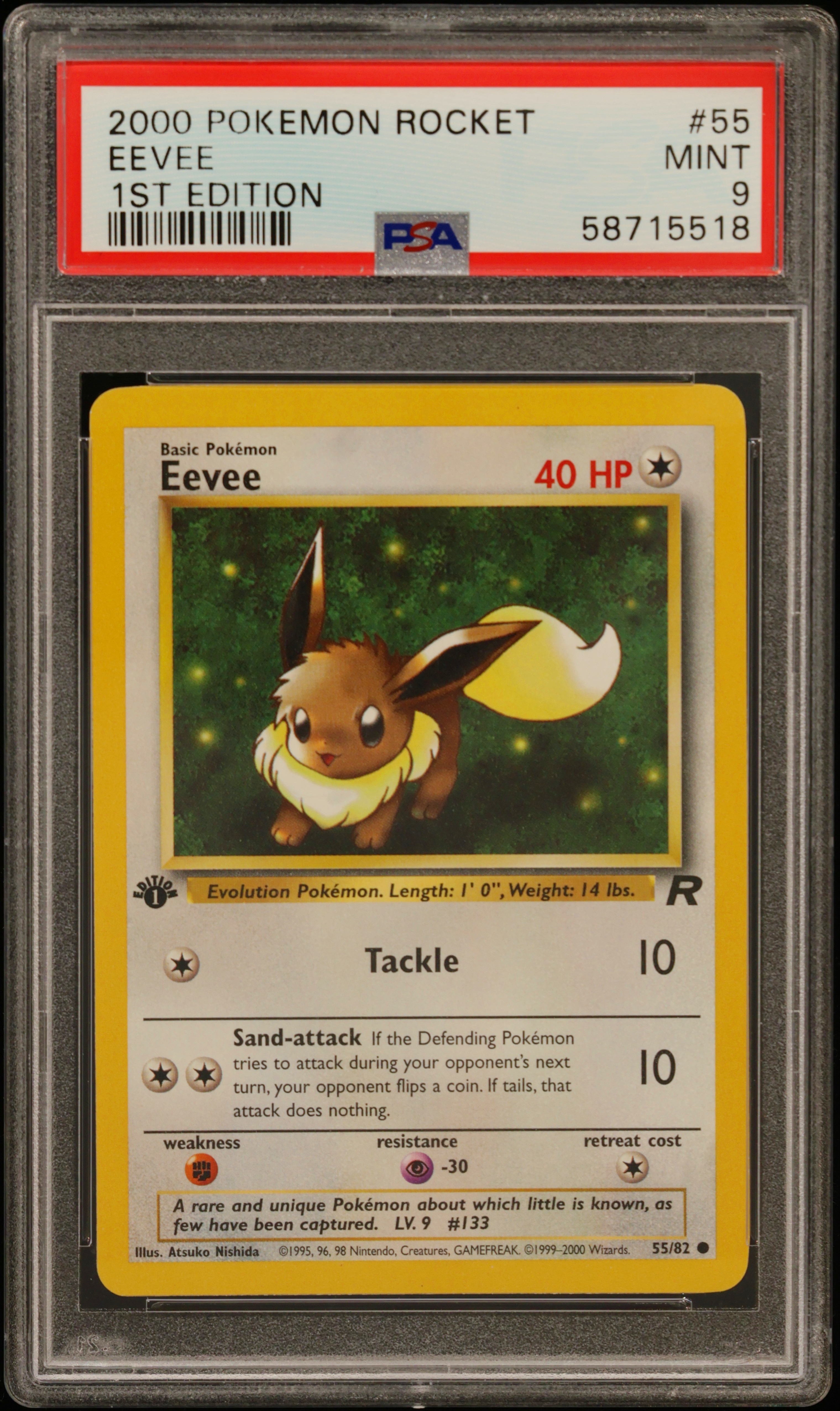 Eevee card artwork