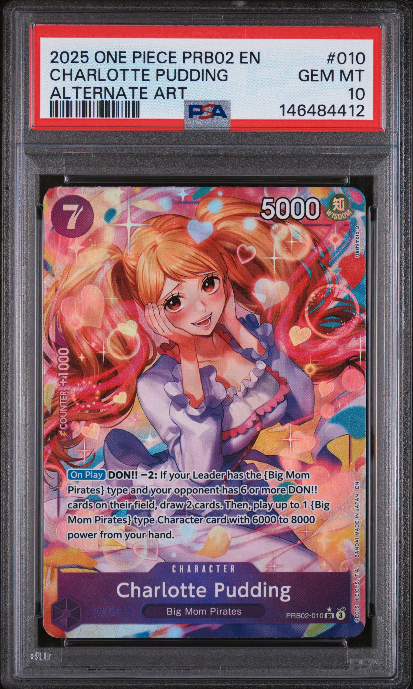 Charlotte Pudding card artwork