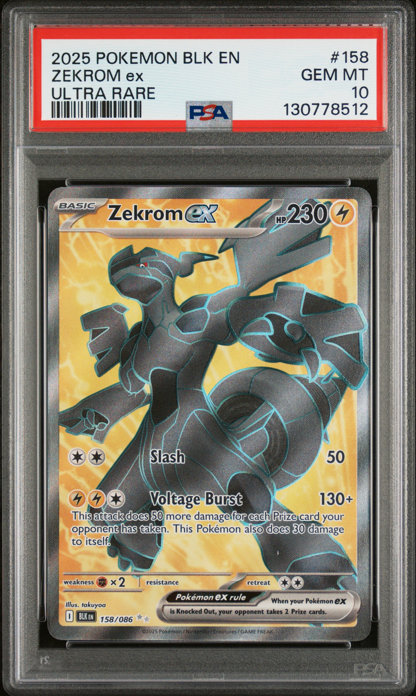 Zekrom EX card artwork