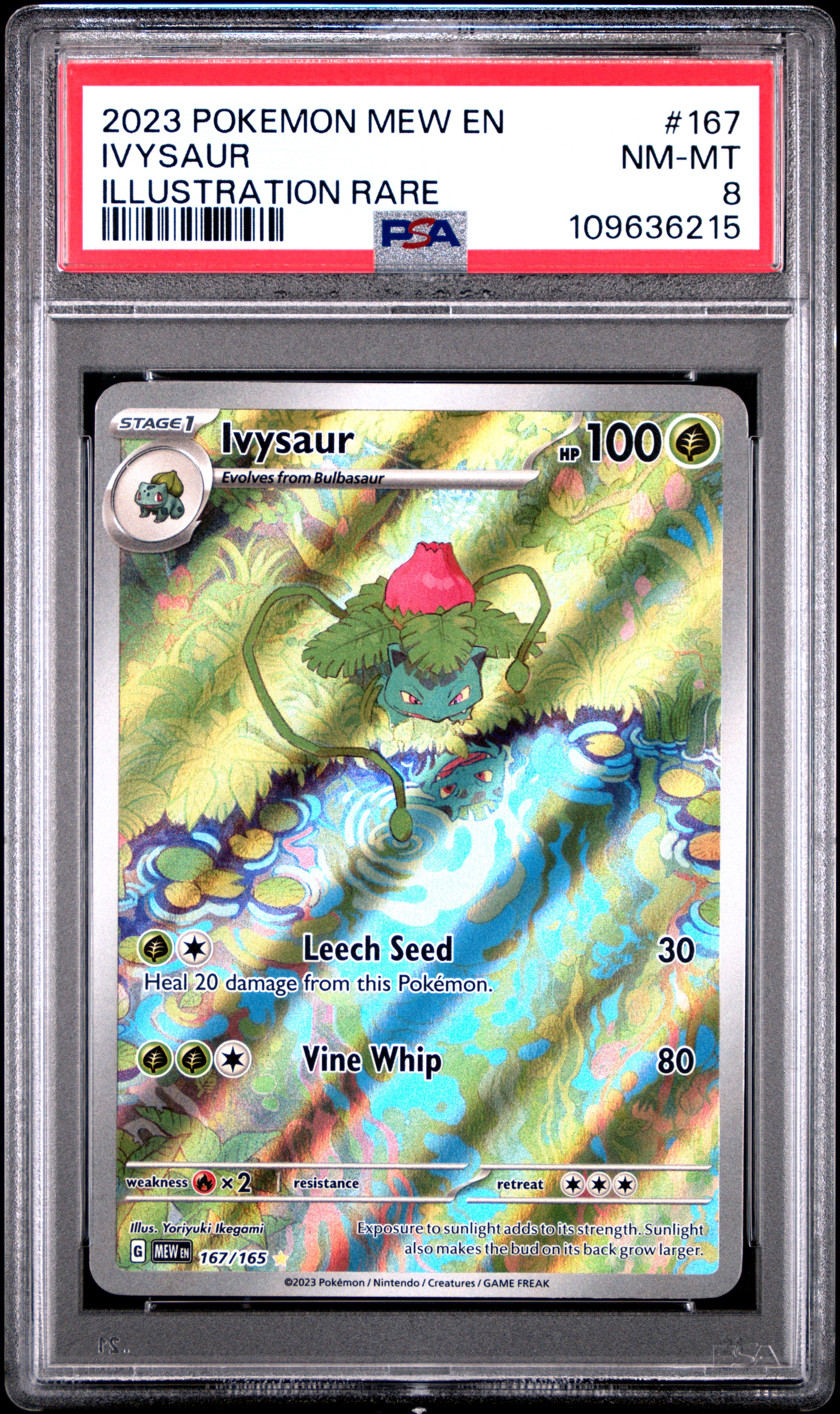 Ivysaur card artwork