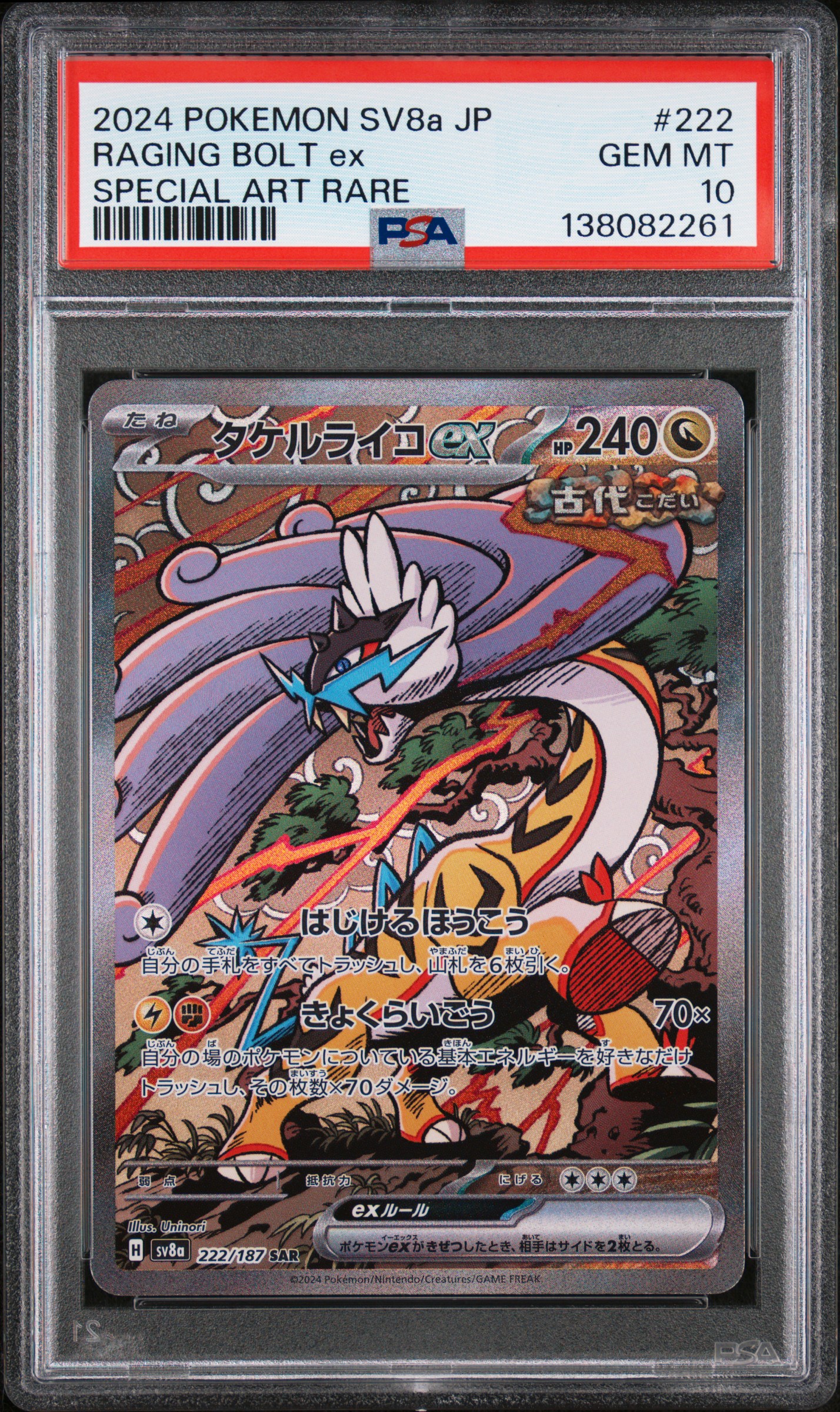 Raging Bolt ex card artwork