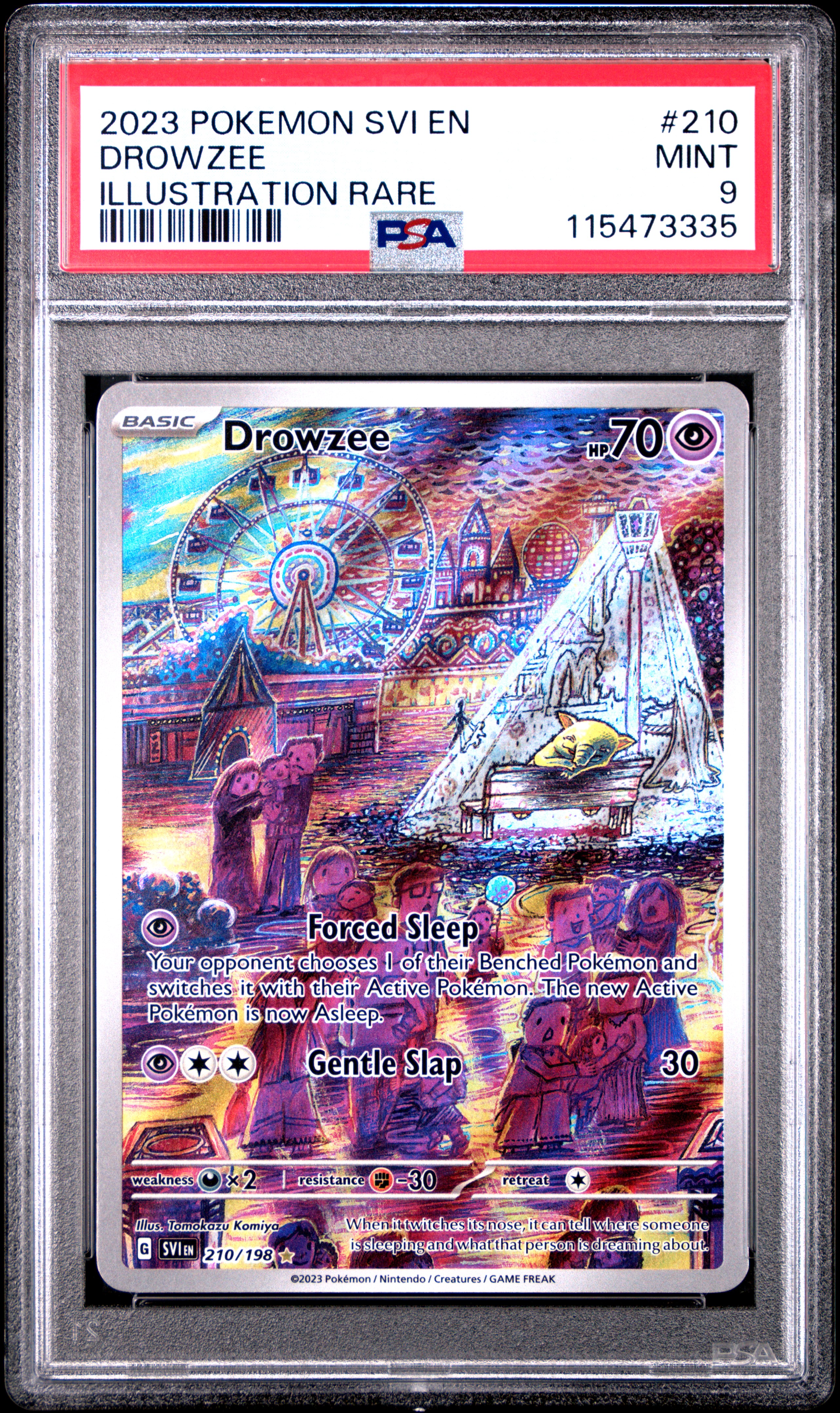 Drowzee card artwork