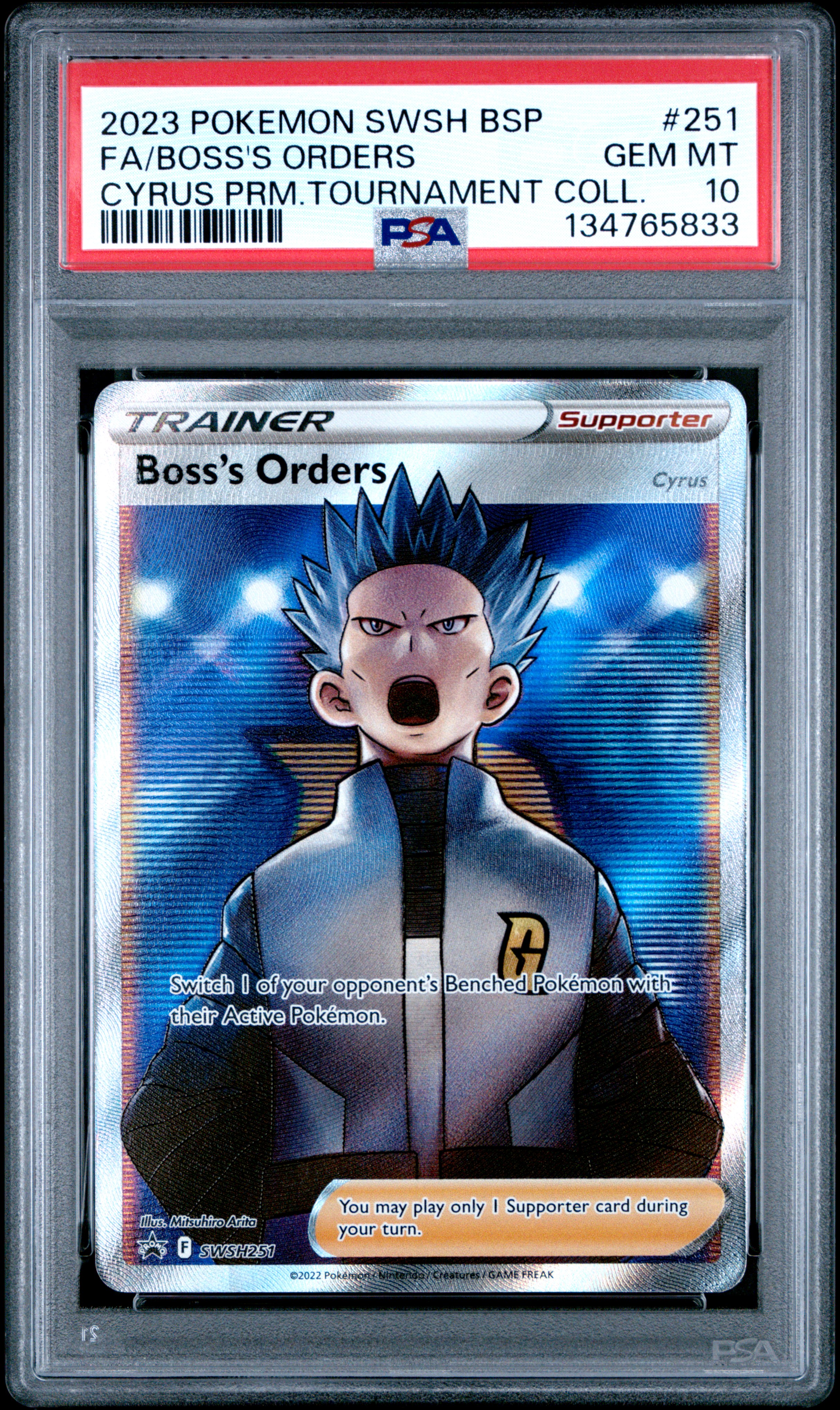 Full Art/Boss's Orders card artwork