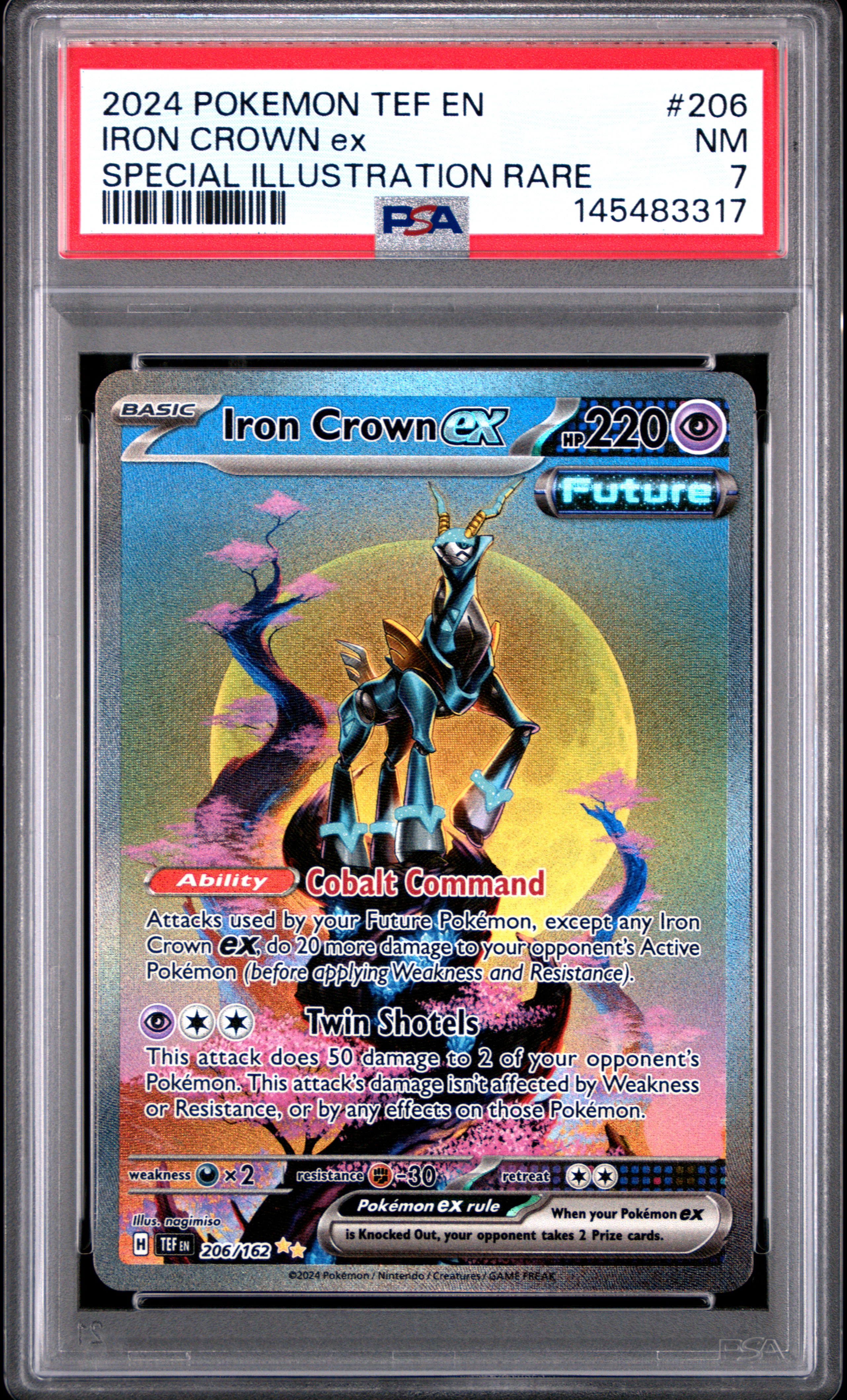 Iron Crown EX card artwork