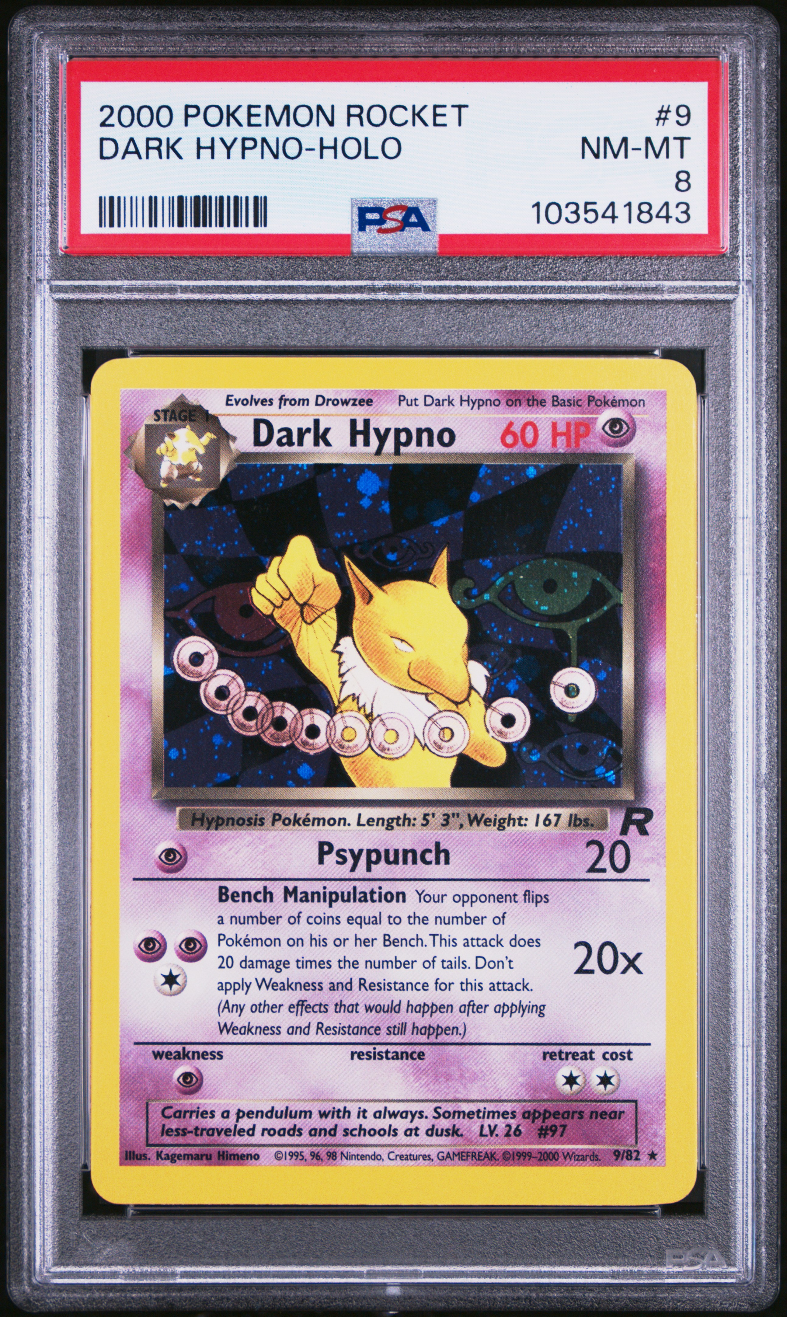 Dark Hypno-Holo card artwork